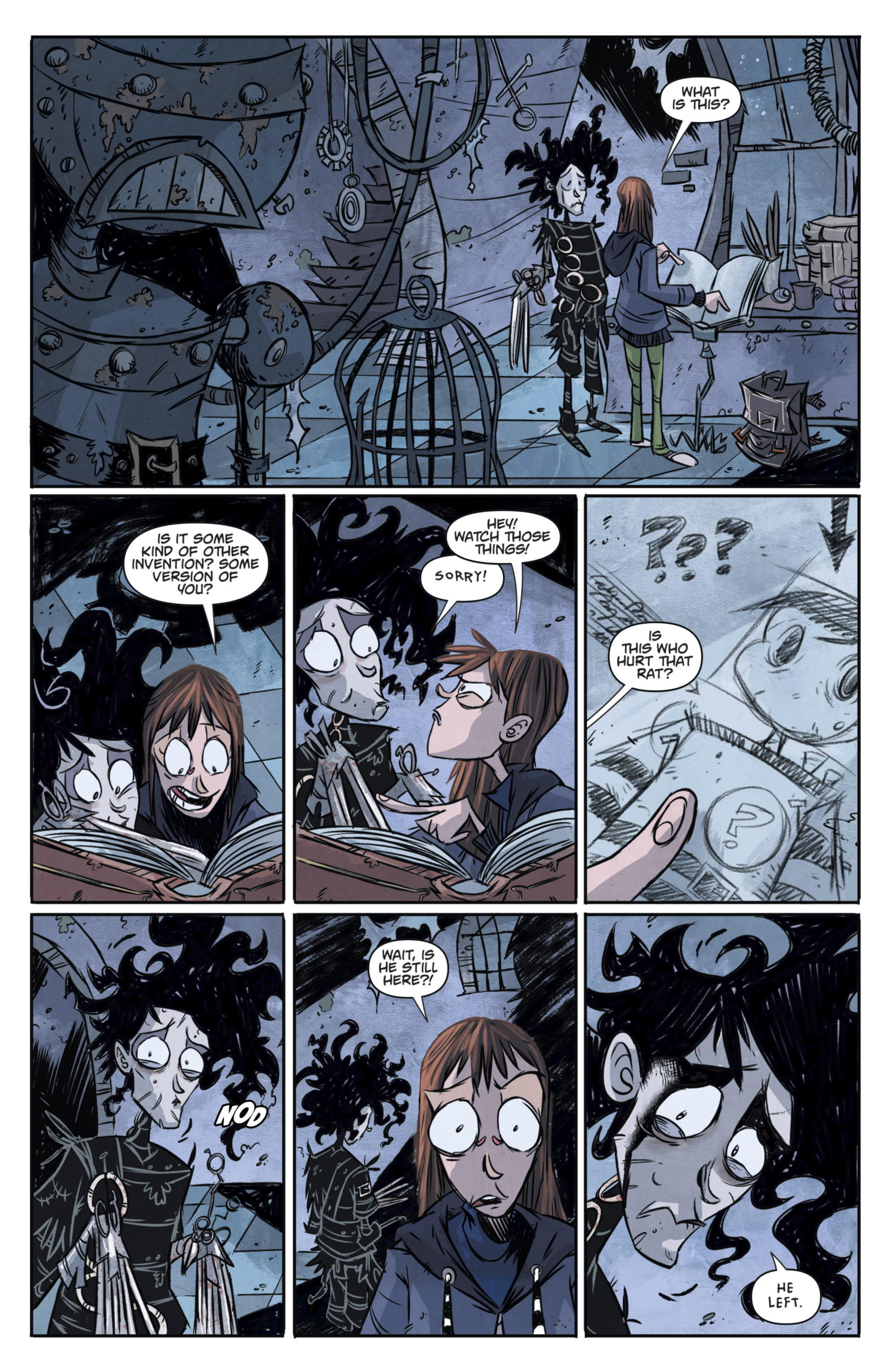 Read online Edward Scissorhands comic -  Issue #3 - 8