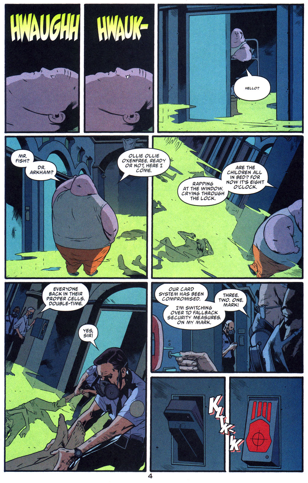 Read online Arkham Asylum: Living Hell comic -  Issue #5 - 6