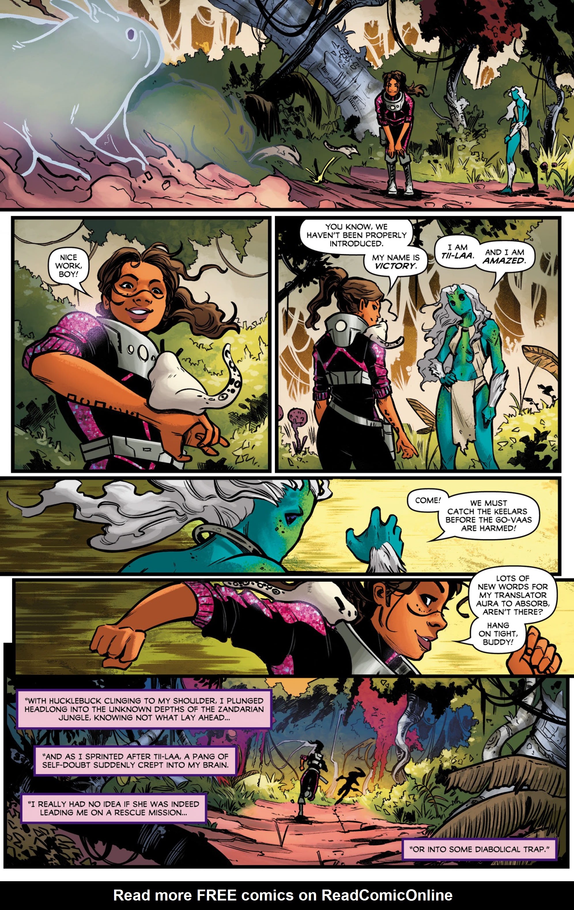 Read online Beyond the Farthest Star: Warriors of Zandar comic -  Issue #1 - 17