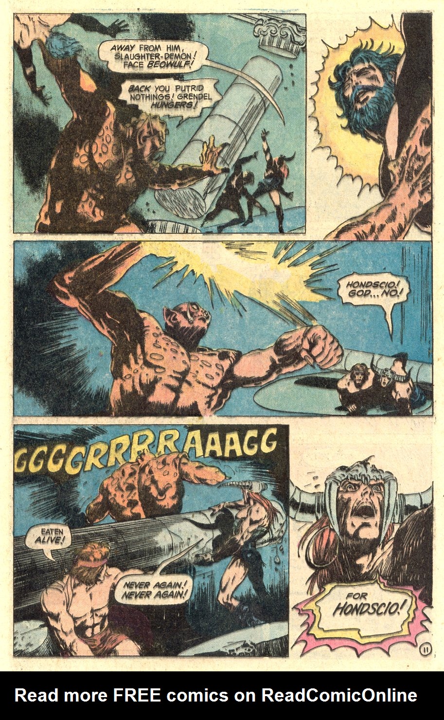 Read online Beowulf (1975) comic -  Issue #4 - 14