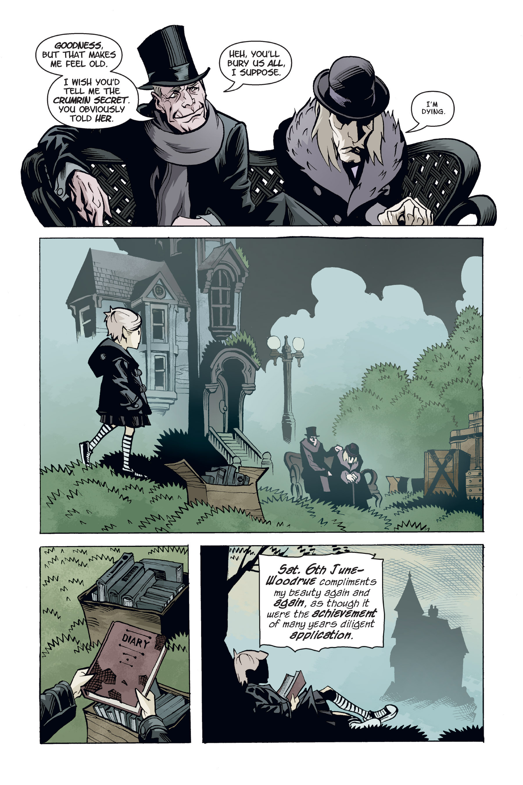 Read online Courtney Crumrin comic -  Issue # _TPB 5 - 109