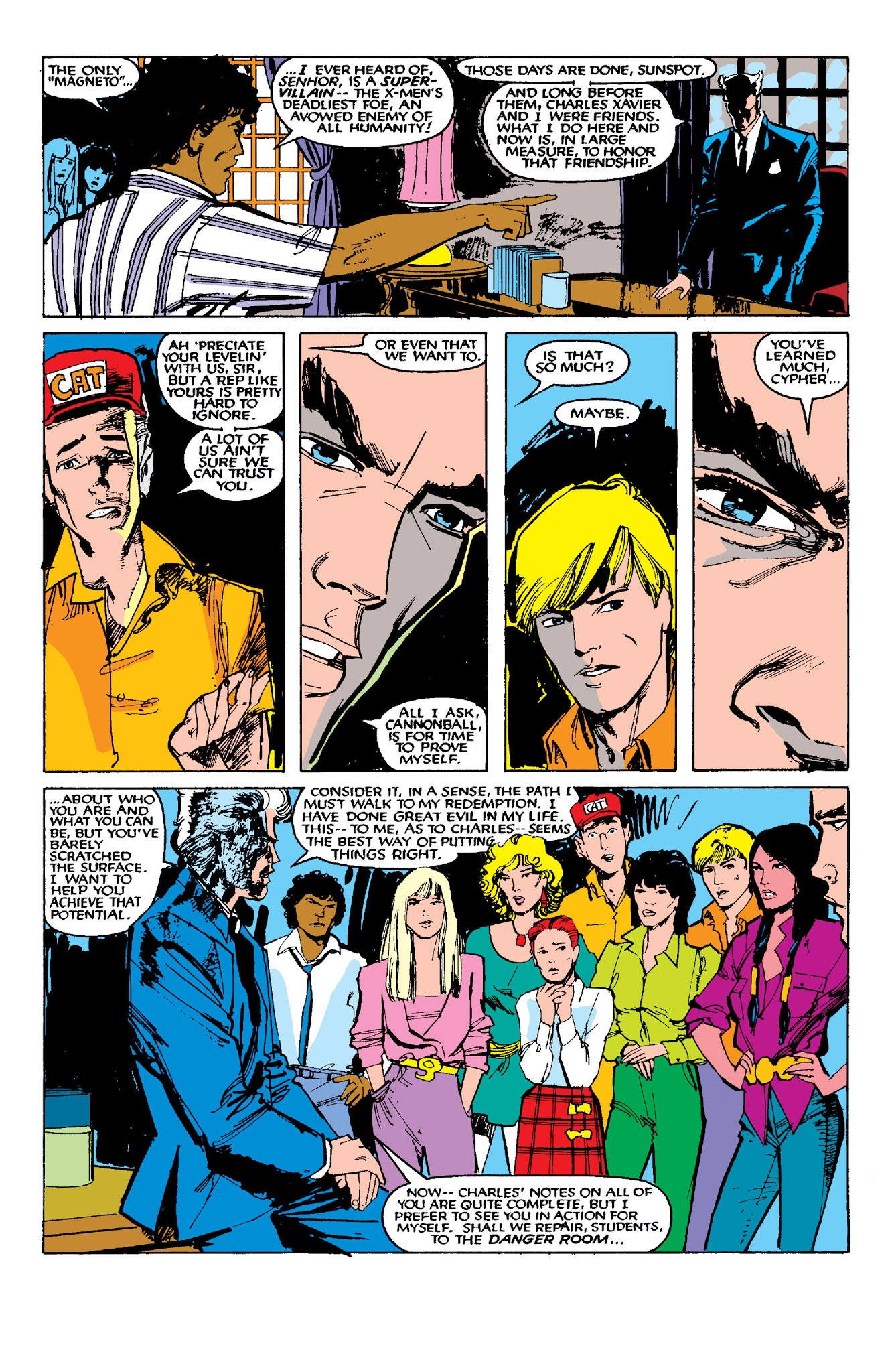Read online New Mutants Classic comic -  Issue # TPB 5 - 122