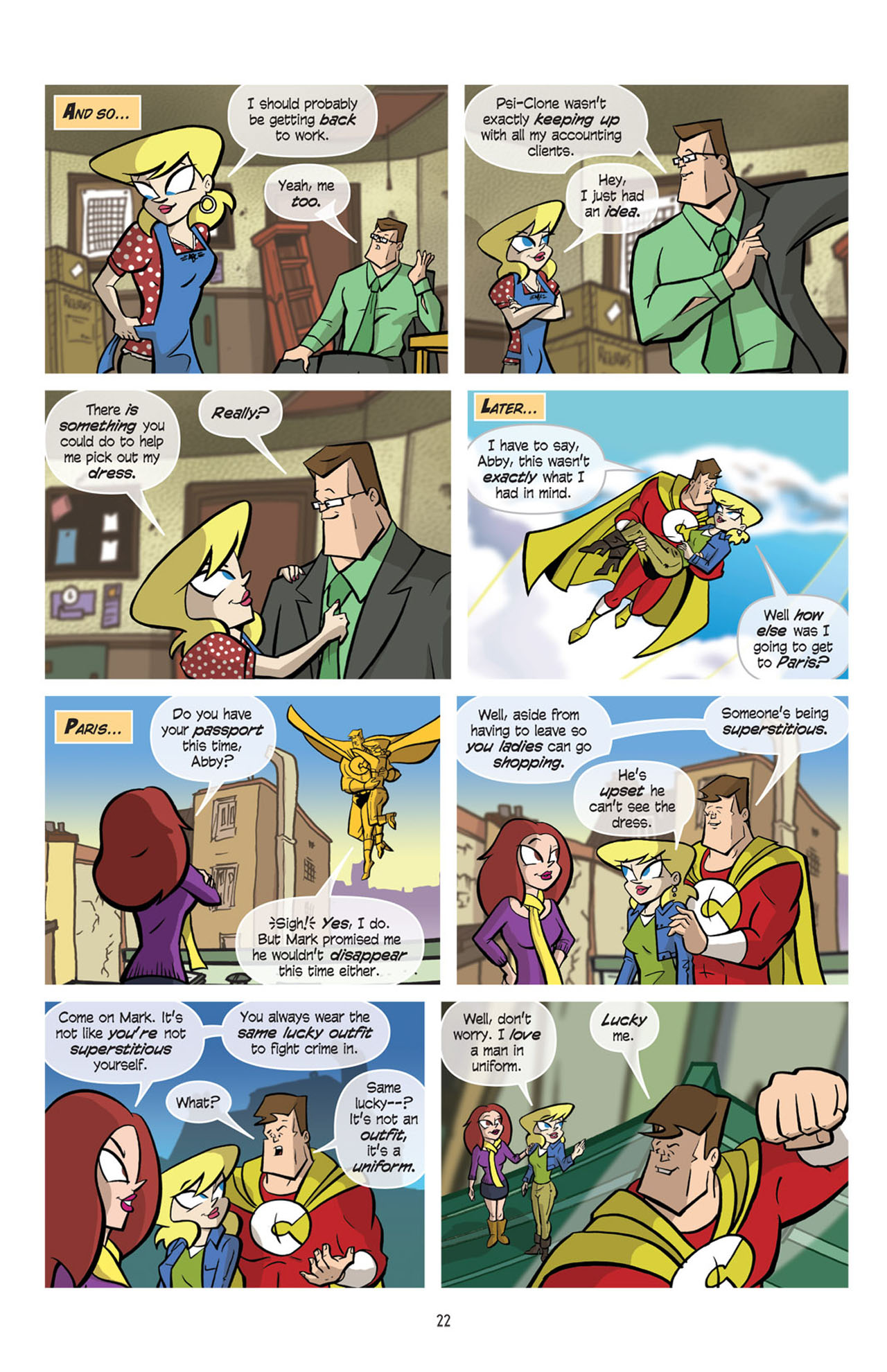 Read online Love and Capes comic -  Issue #9 - 23