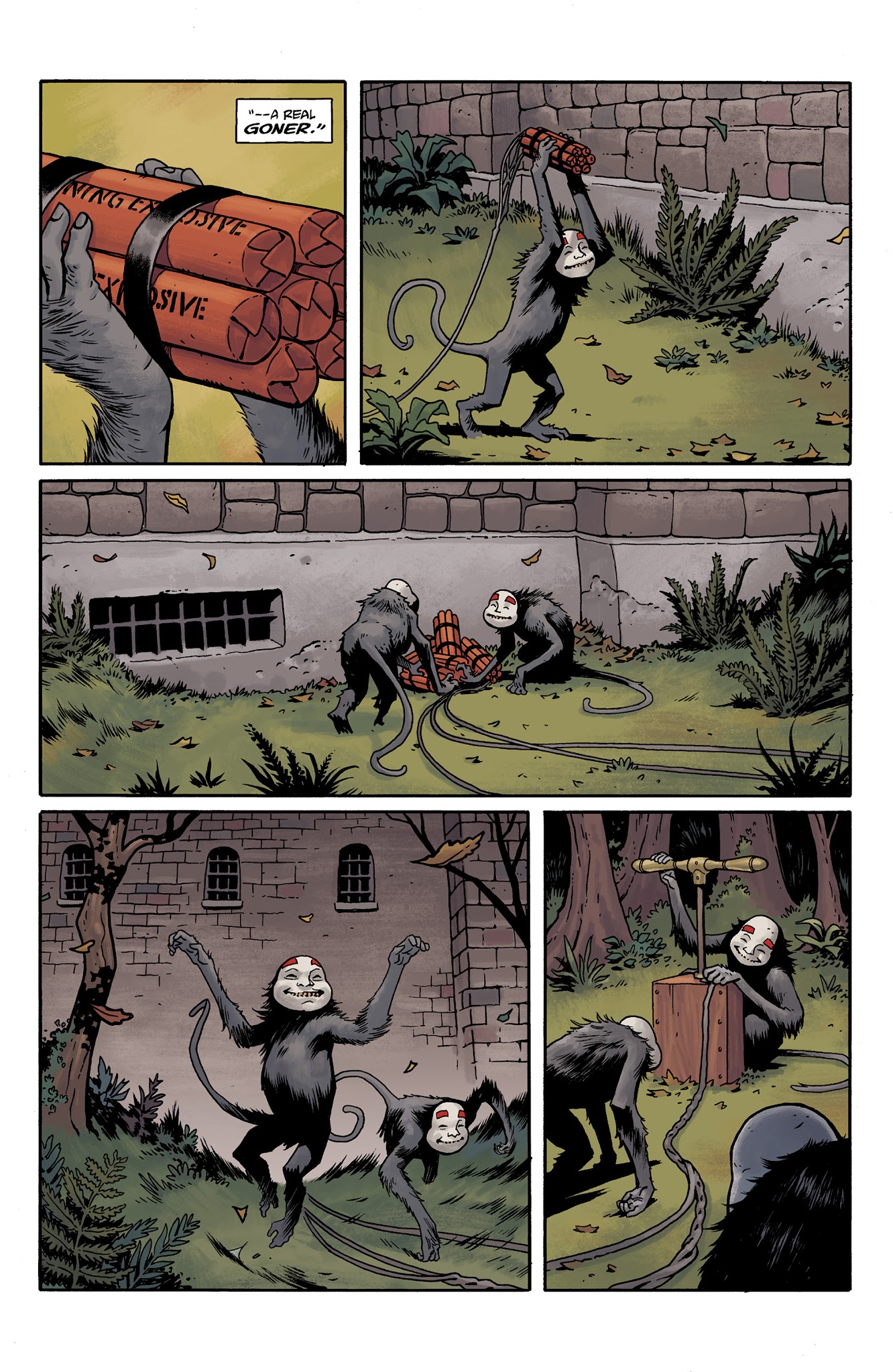 Read online Lobster Johnson: Mangekyō comic -  Issue # Full - 4