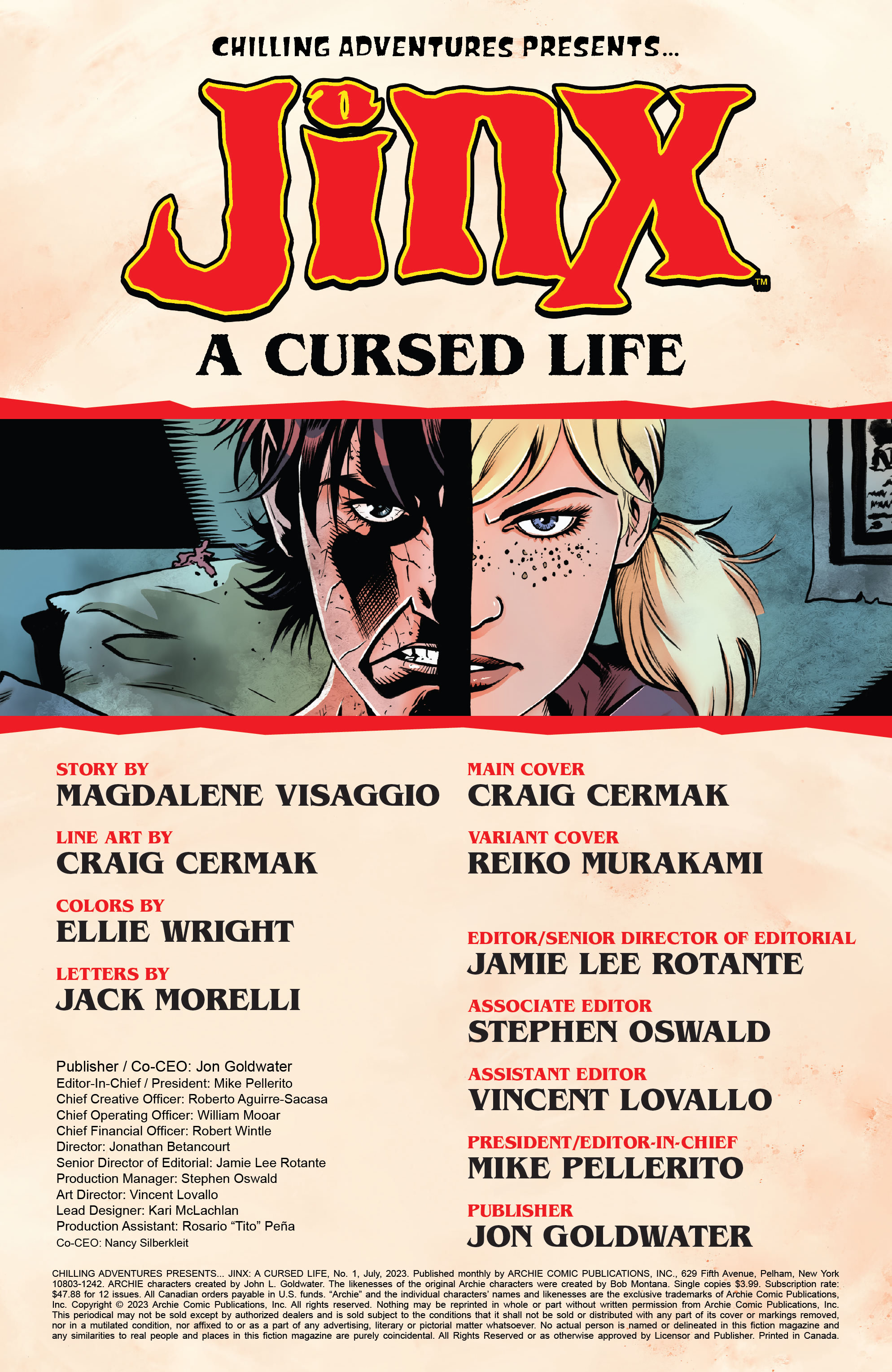 Read online Chilling Adventures Presents… Jinx: A Cursed Life comic -  Issue # Full - 2