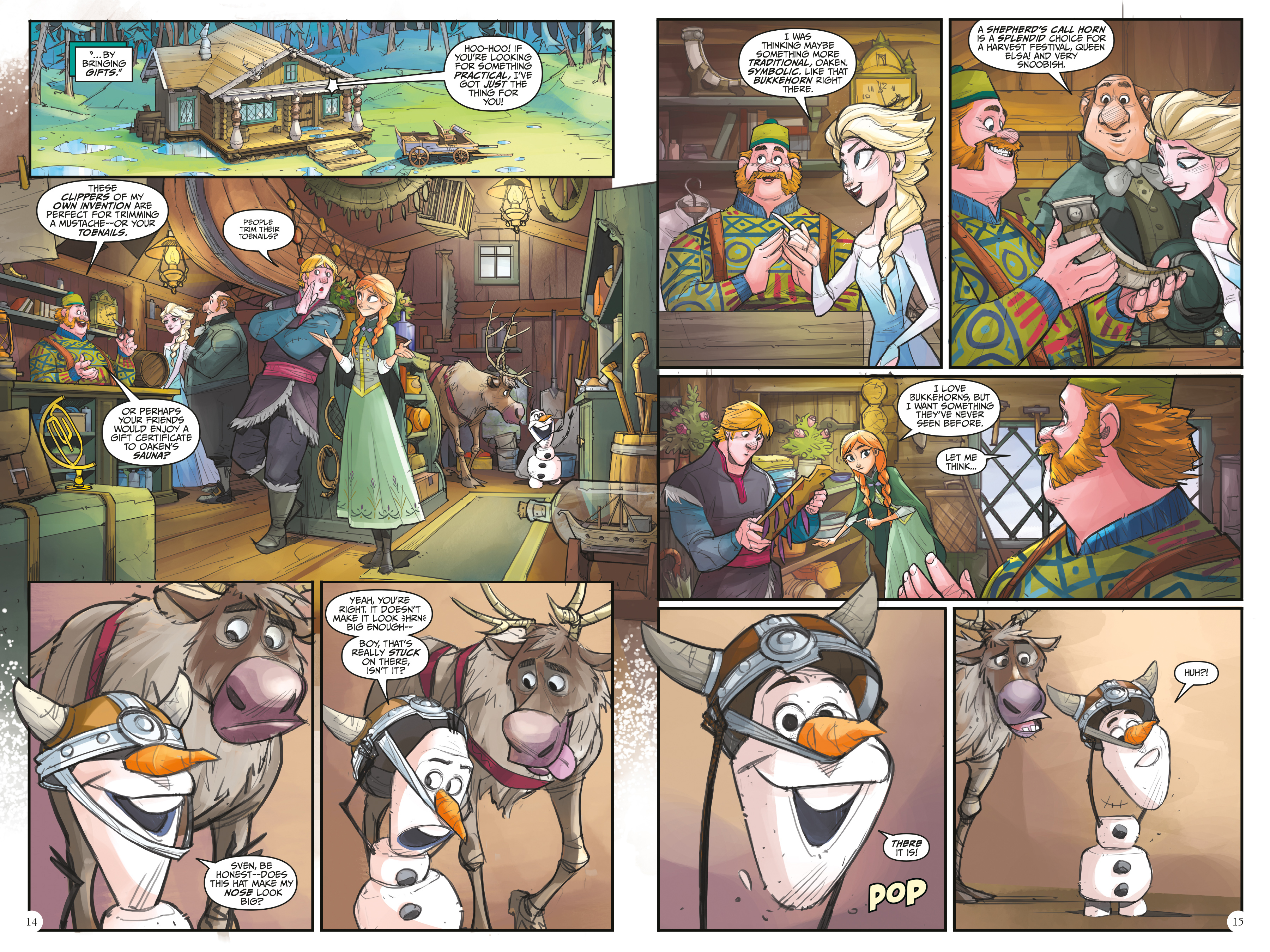 Read online Disney Frozen: Reunion Road comic -  Issue # _TPB - 15