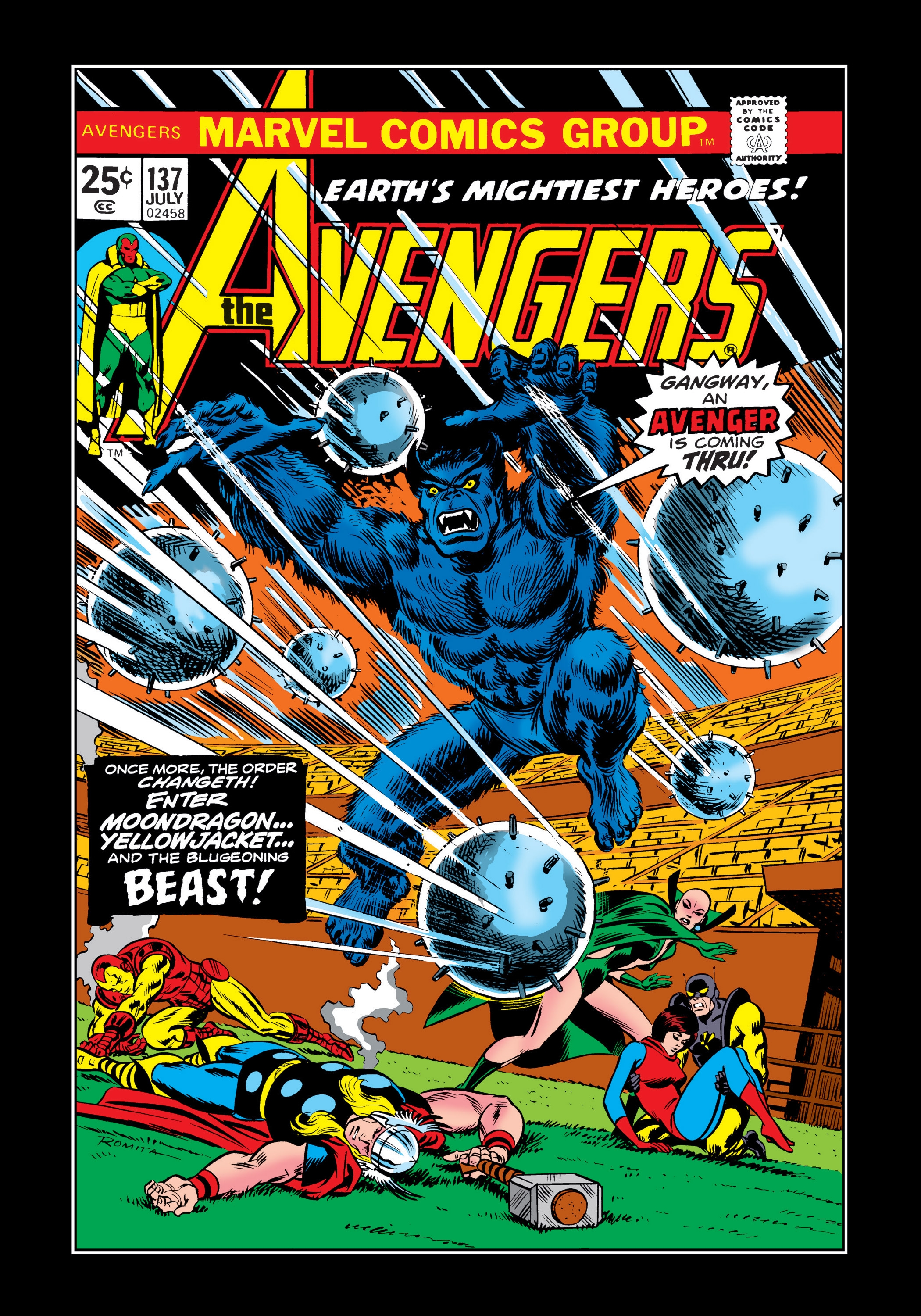 Read online Marvel Masterworks: The Avengers comic -  Issue # TPB 15 (Part 1) - 11
