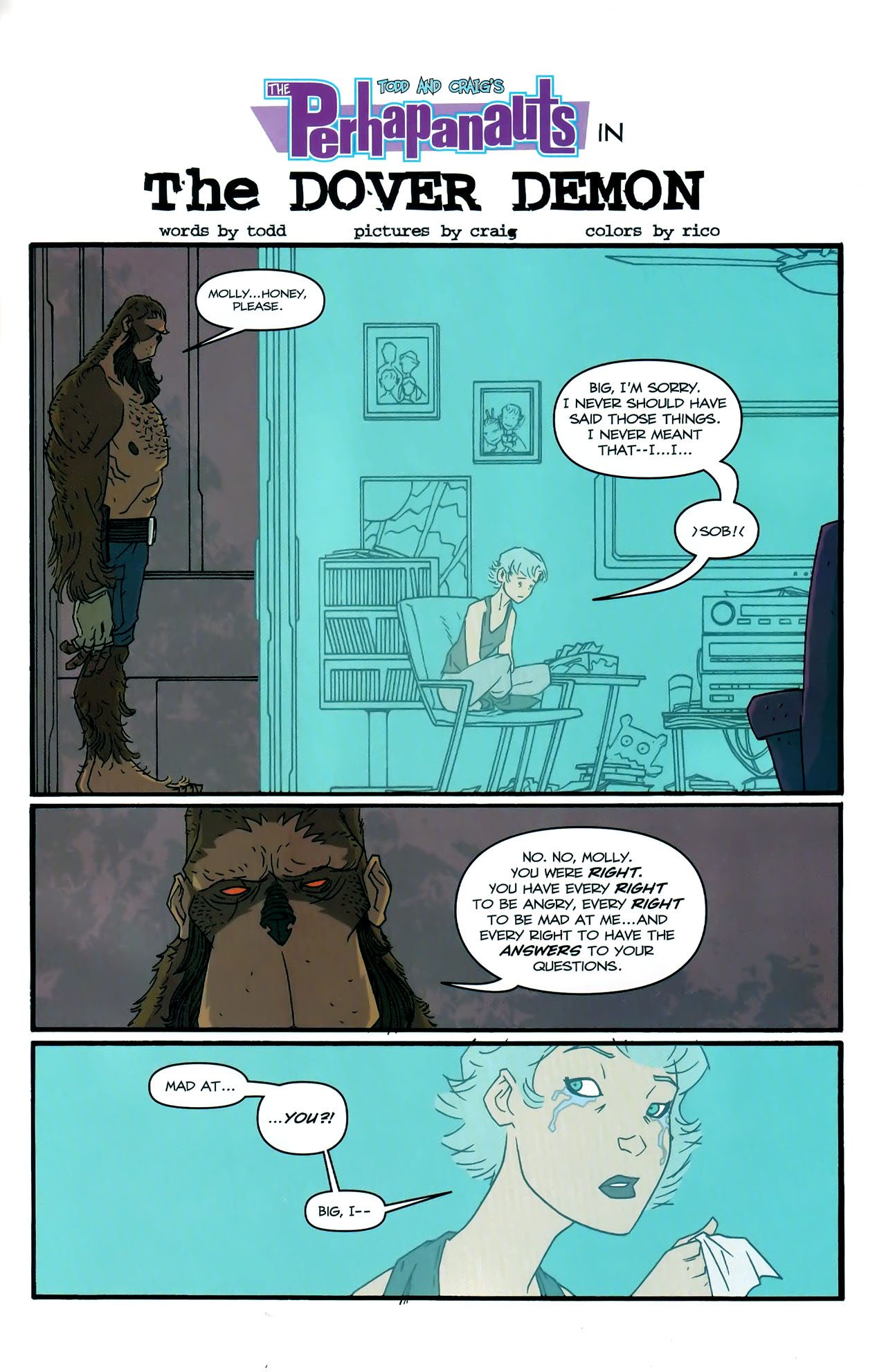 Read online The Perhapanauts: Second Chances comic -  Issue #3 - 3