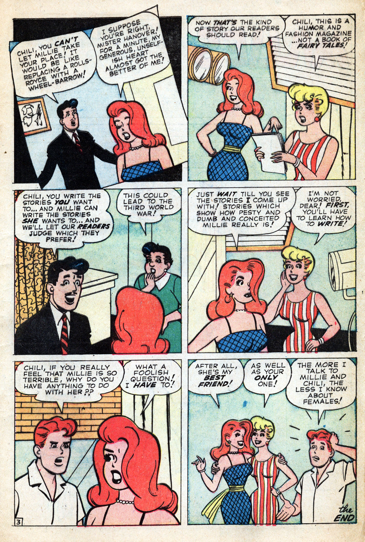 Read online A Date with Millie (1959) comic -  Issue #1 - 5