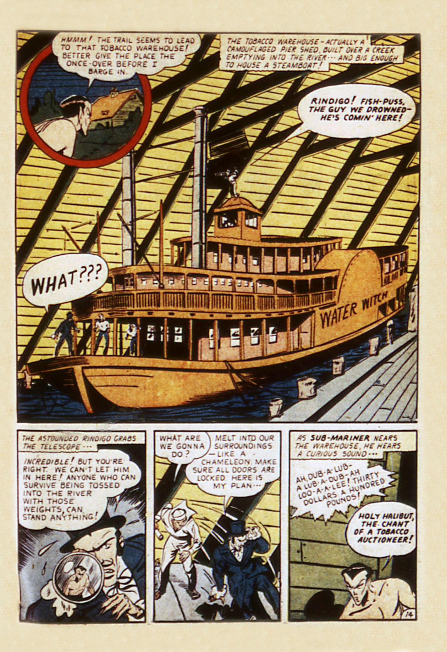Read online Sub-Mariner Comics comic -  Issue #7 - 59