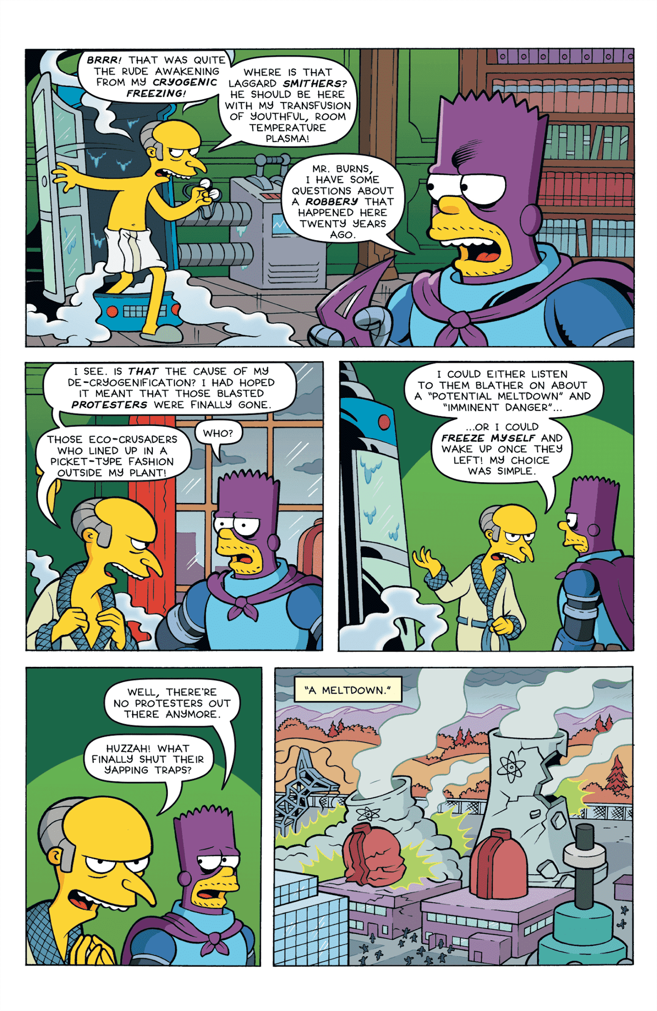 Read online Simpsons One-Shot Wonders: Bartman Spectacularly Super Secret Saga comic -  Issue #2 - 3