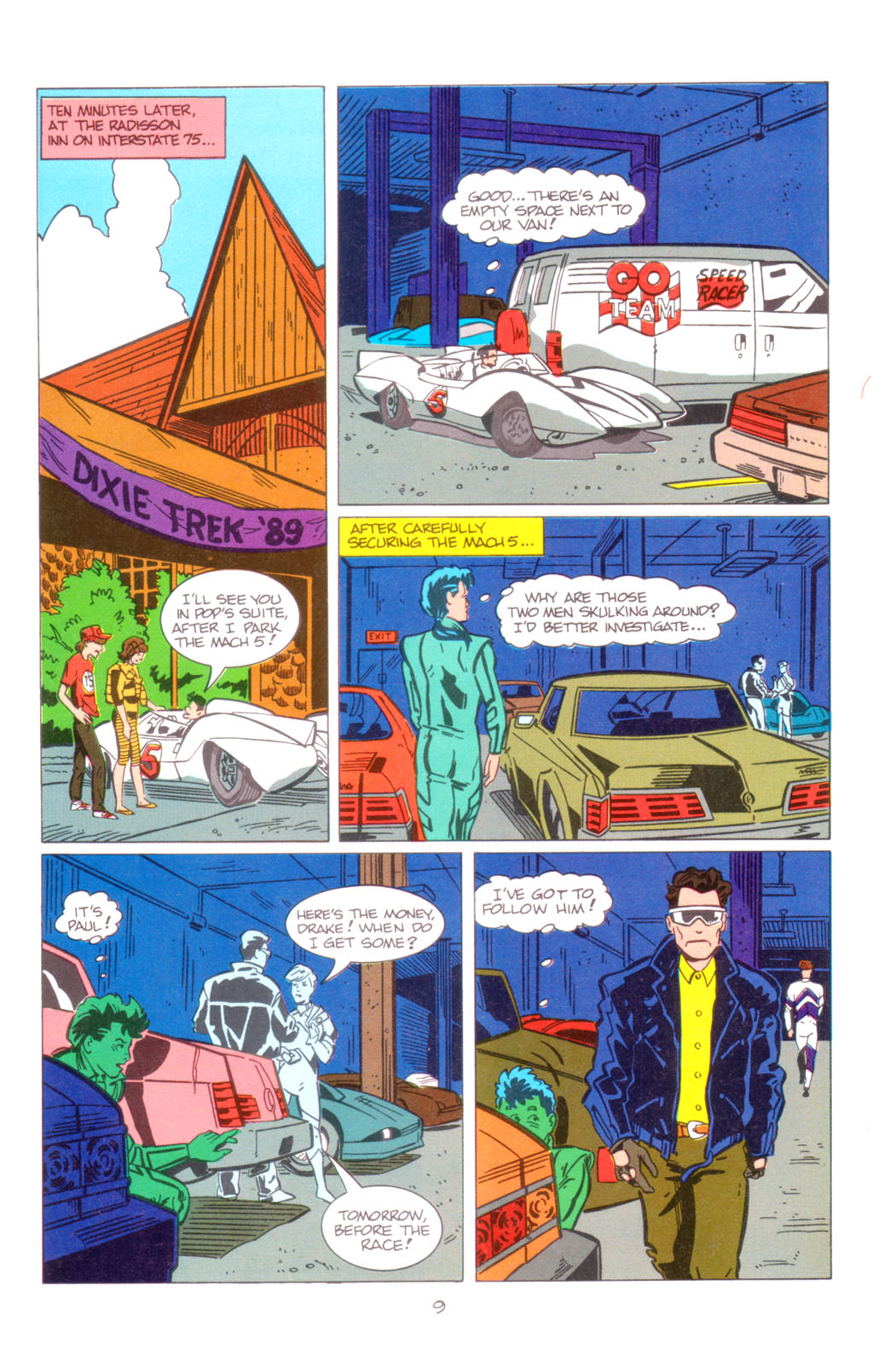 Read online Speed Racer (1987) comic -  Issue #23 - 11