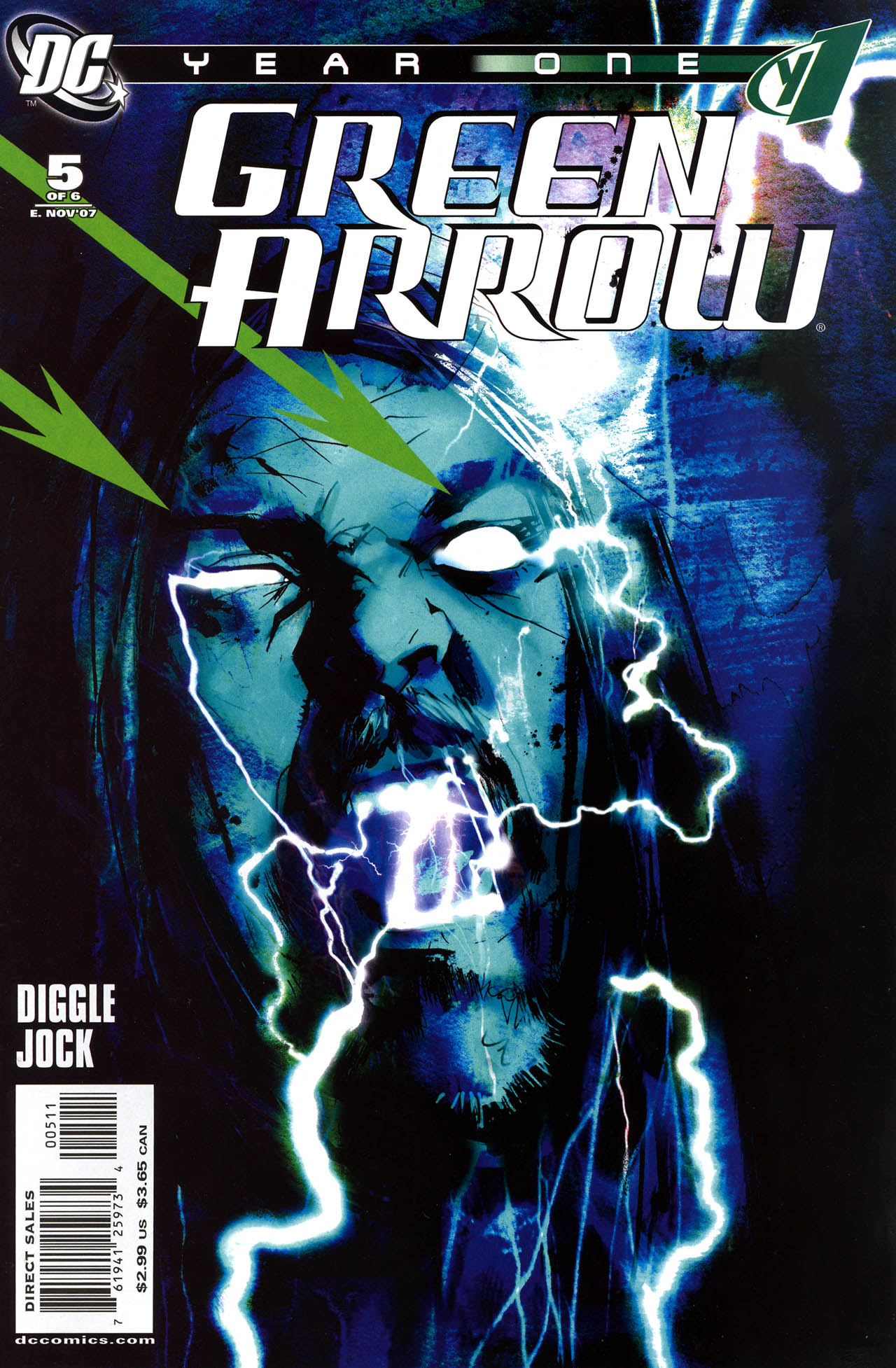 Read online Green Arrow: Year One comic -  Issue #5 - 1