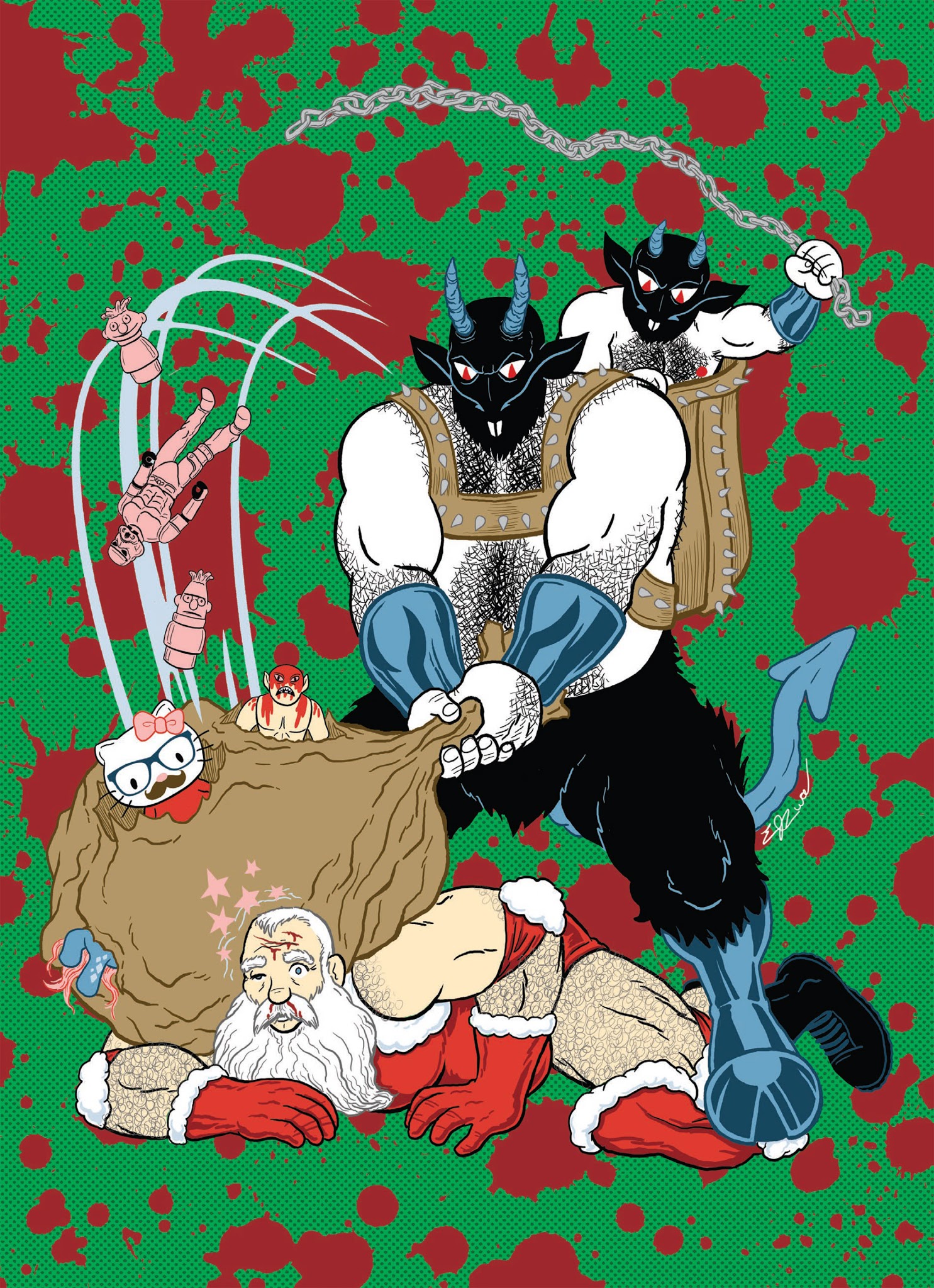 Read online Wuvable Oaf: Blood & Metal comic -  Issue # TPB - 88