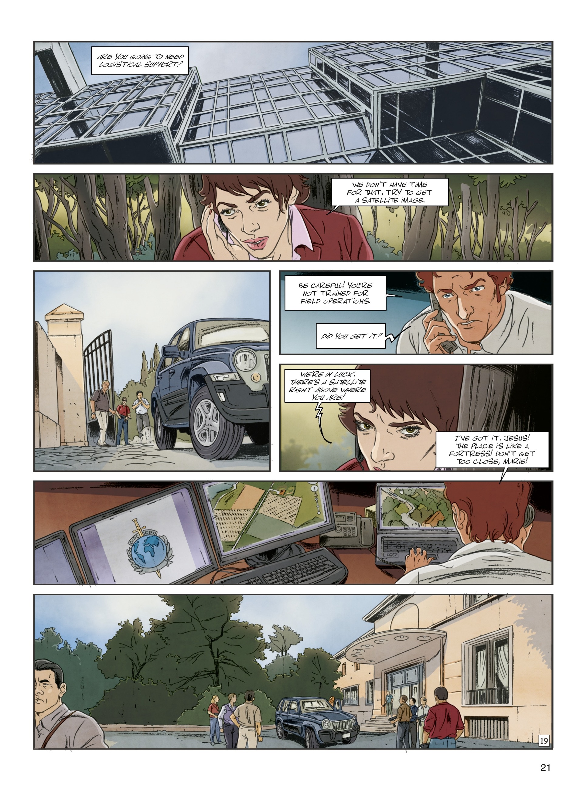 Read online Interpol comic -  Issue #3 - 21