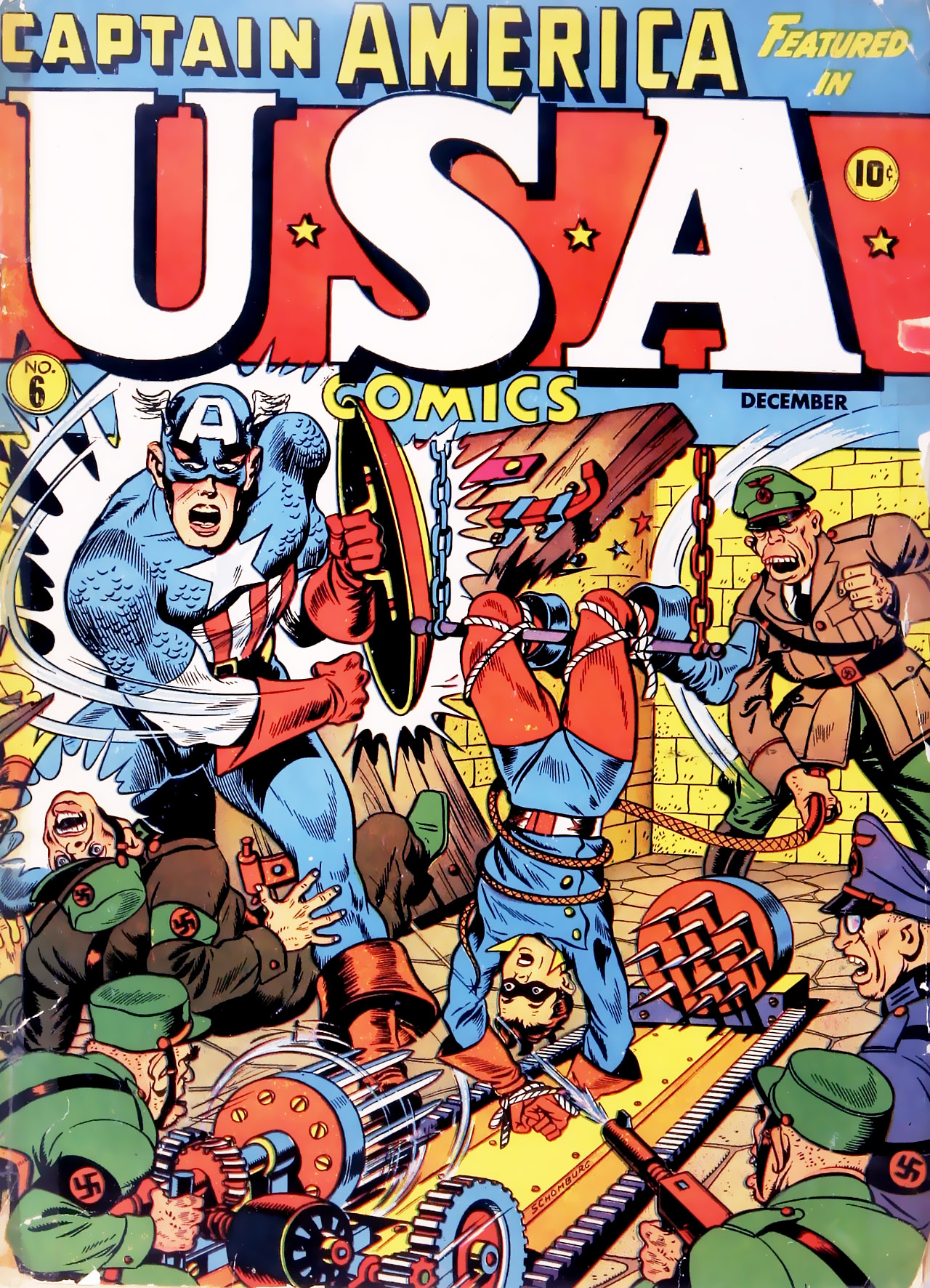 Read online USA Comics comic -  Issue #6 - 1