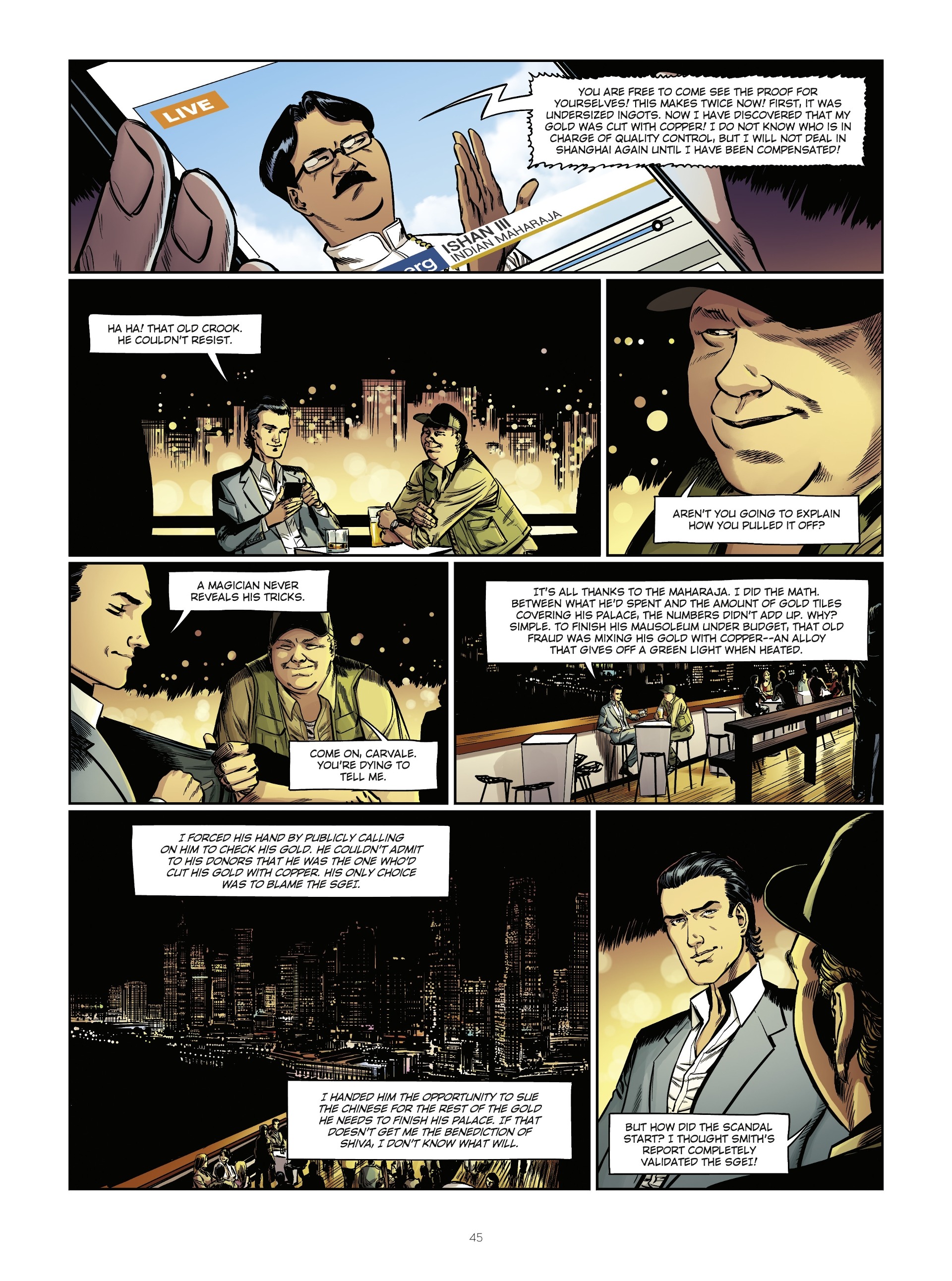 Read online Hedge Fund comic -  Issue #6 - 44