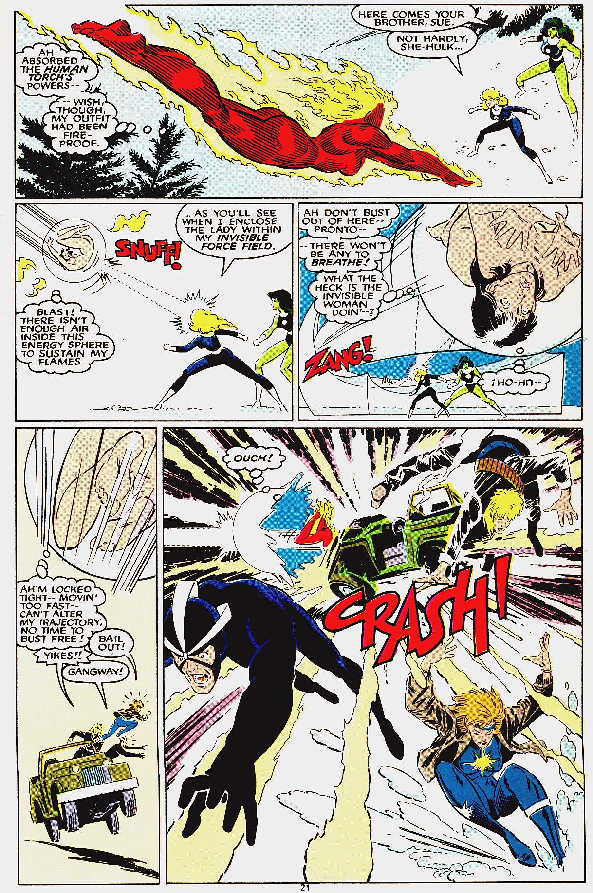 Read online Fantastic Four vs. X-Men comic -  Issue #4 - 22