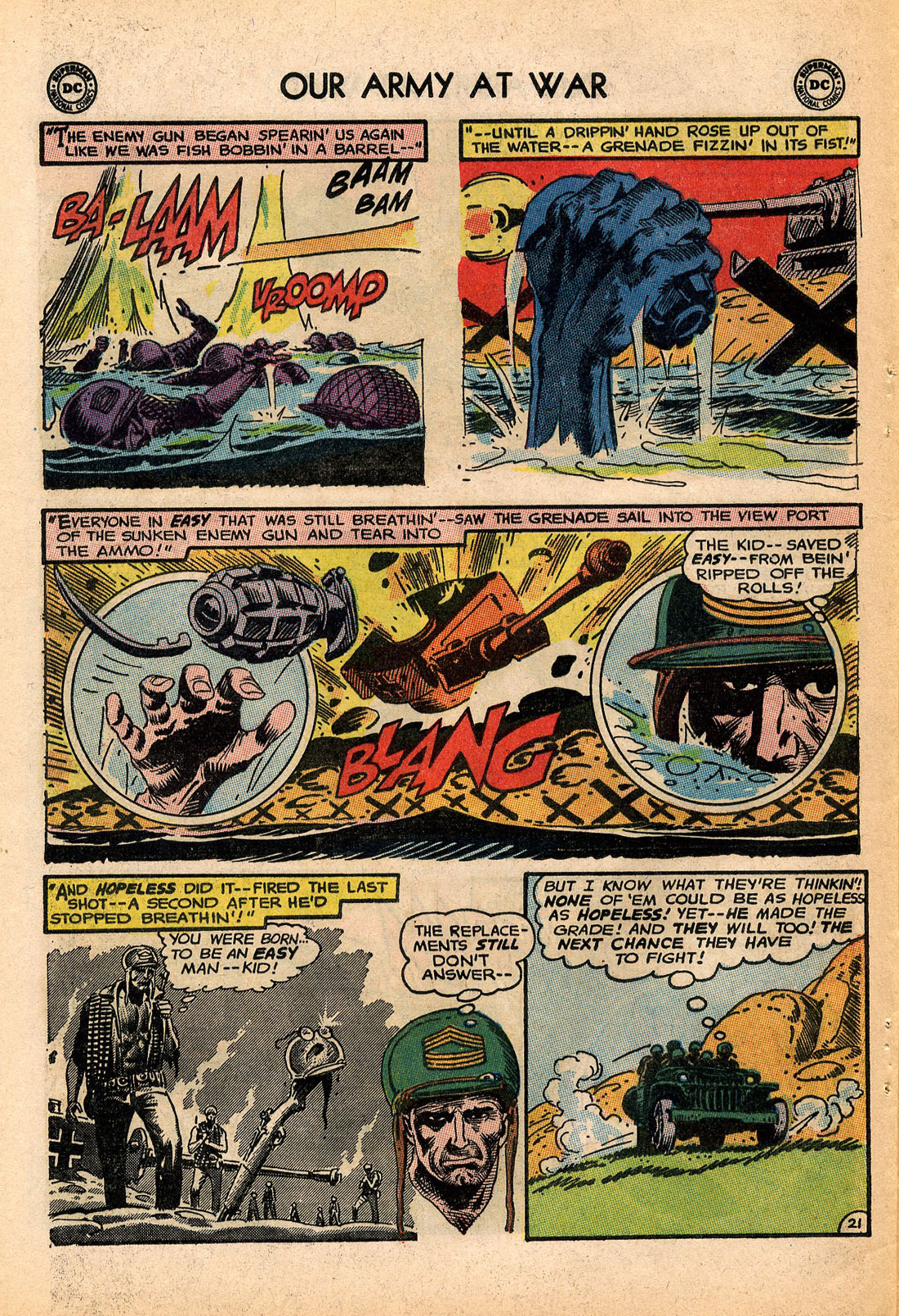Read online Our Army at War (1952) comic -  Issue #152 - 28