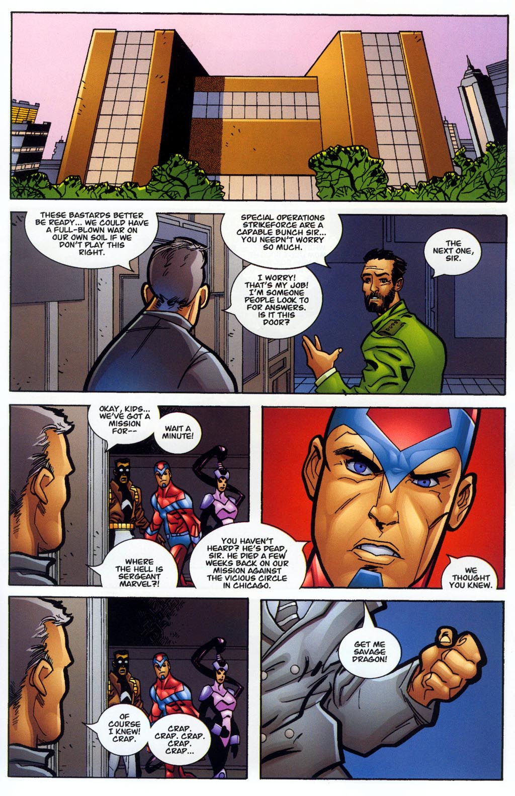 Read online Savage Dragon: God War comic -  Issue #1 - 19