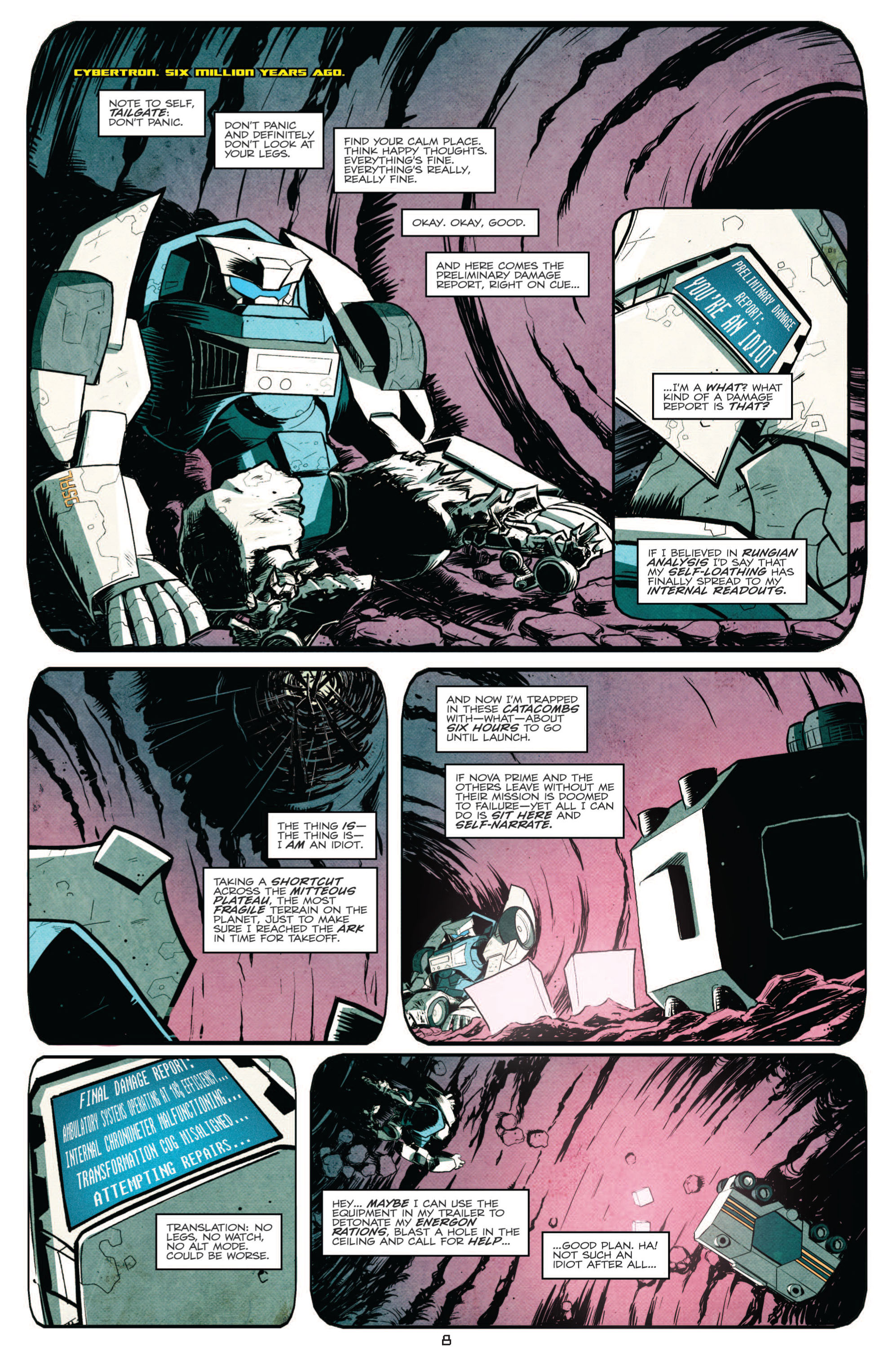 Read online The Transformers: More Than Meets The Eye comic -  Issue #1 - 14