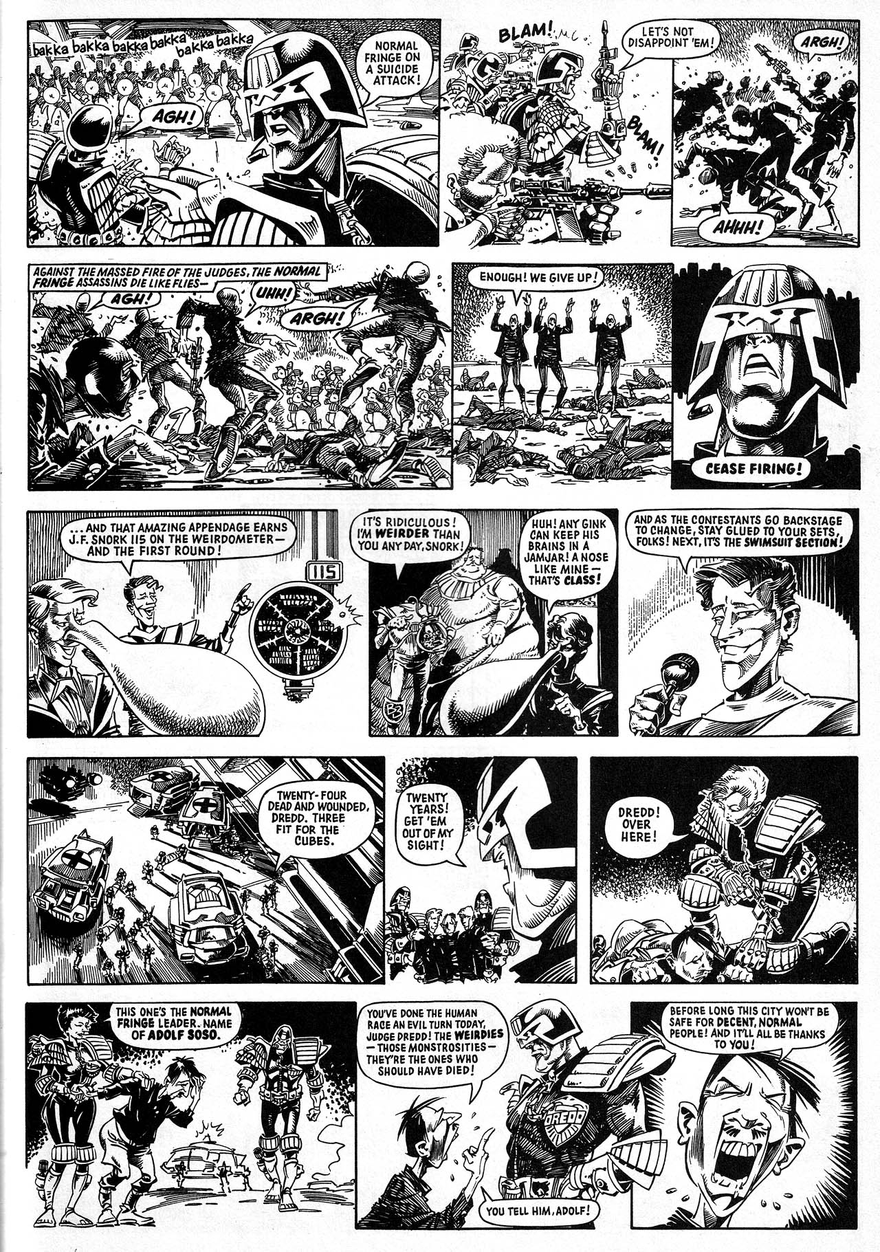 Read online Judge Dredd Megazine (vol. 3) comic -  Issue #59 - 23