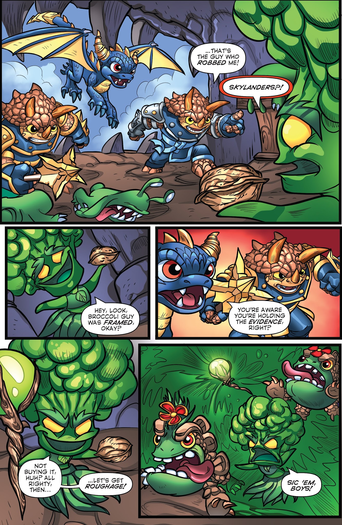 Read online Skylanders Quarterly-Spyro & Friends: Goldslinger comic -  Issue # Full - 28