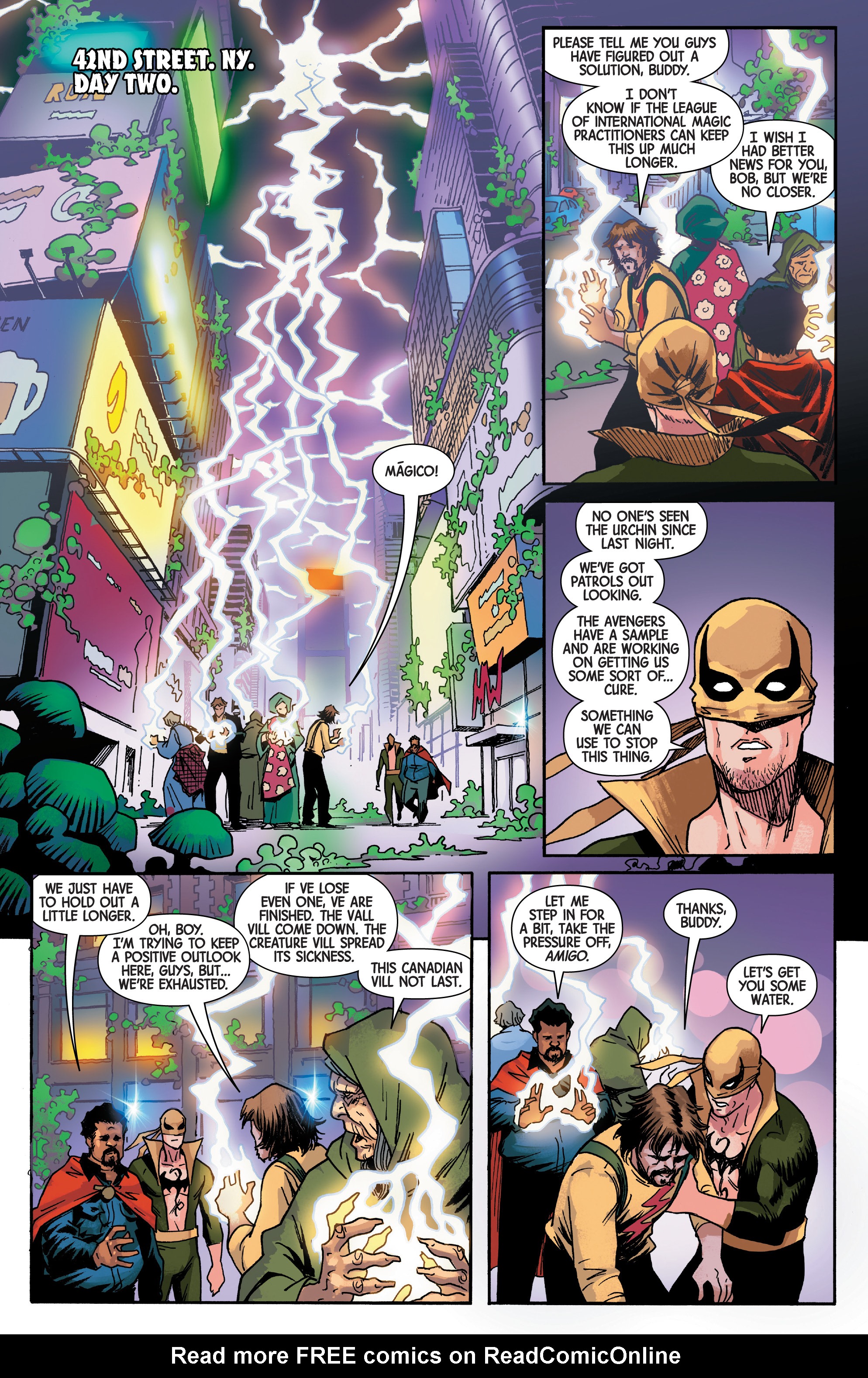 Read online Contagion comic -  Issue #4 - 8