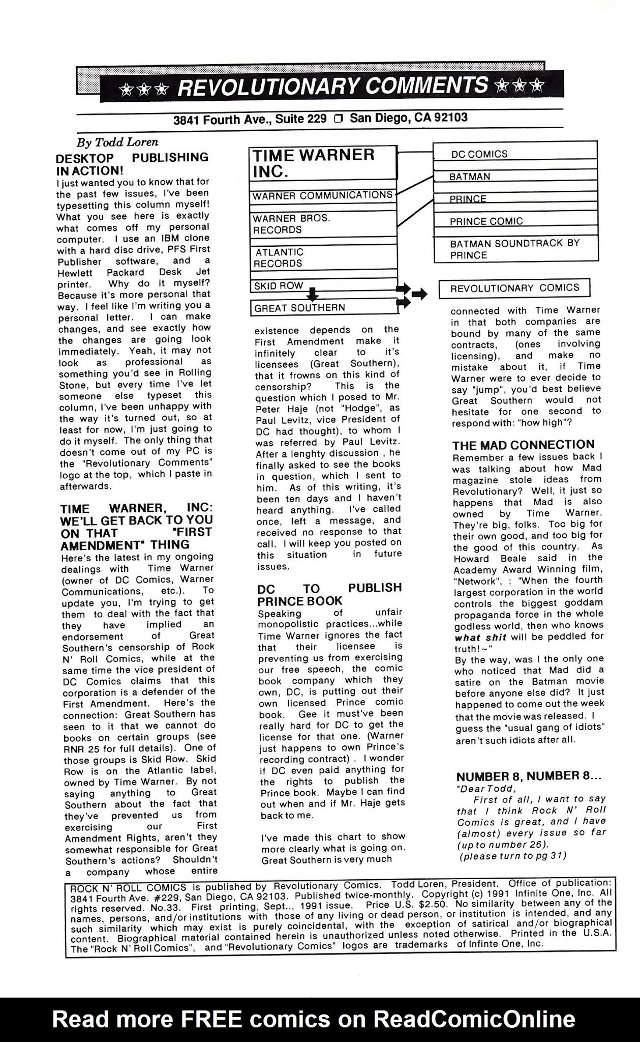 Read online Rock N' Roll Comics comic -  Issue #33 - 2