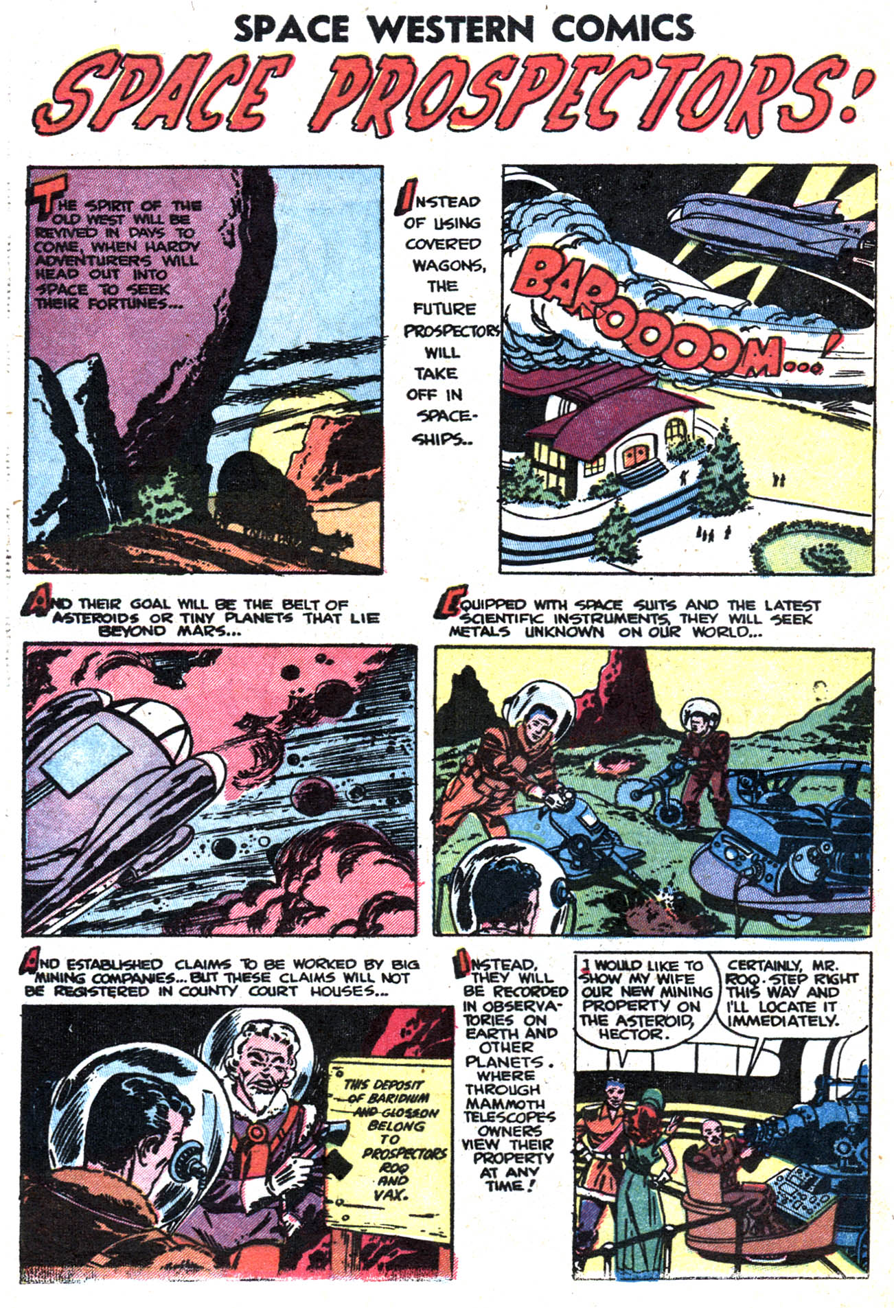 Read online Space Western Comics comic -  Issue #43 - 28
