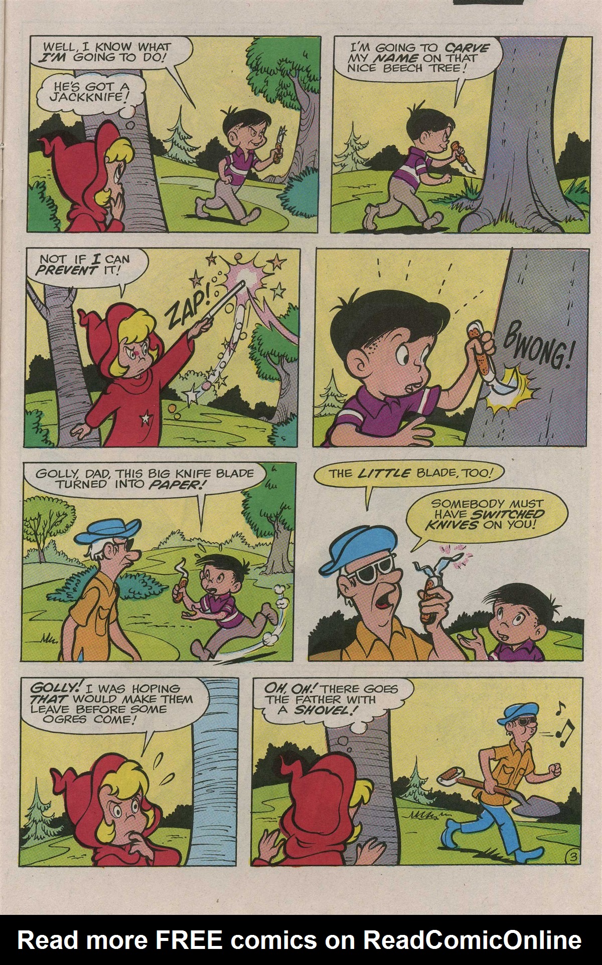 Read online Casper the Friendly Ghost (1991) comic -  Issue #17 - 22