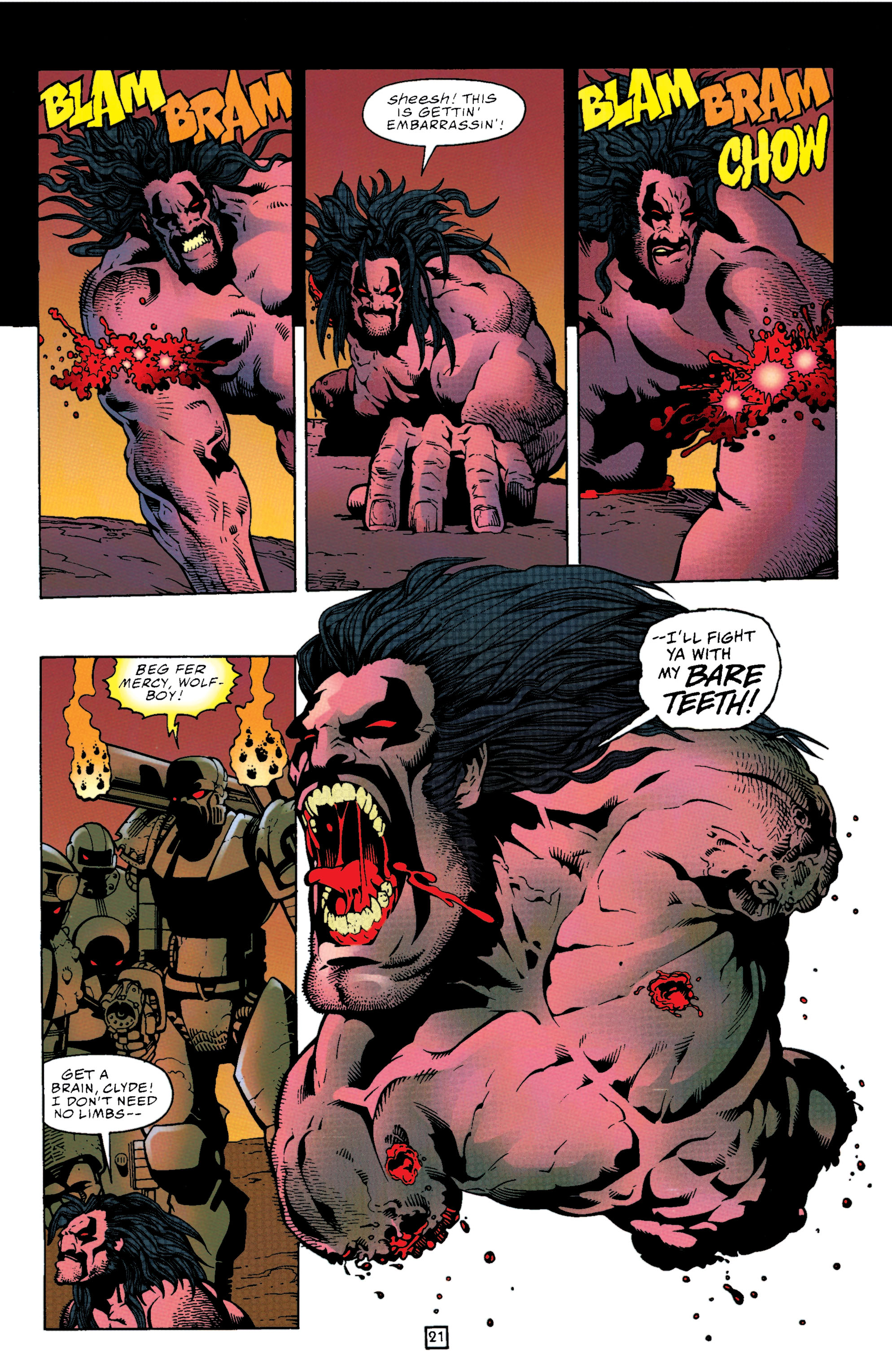 Read online Lobo (1993) comic -  Issue #53 - 22