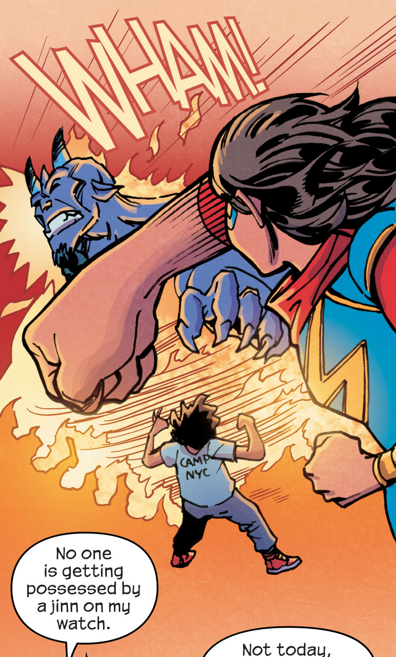 Read online Ms. Marvel: Bottled Up Infinity Comic comic -  Issue # Full - 38