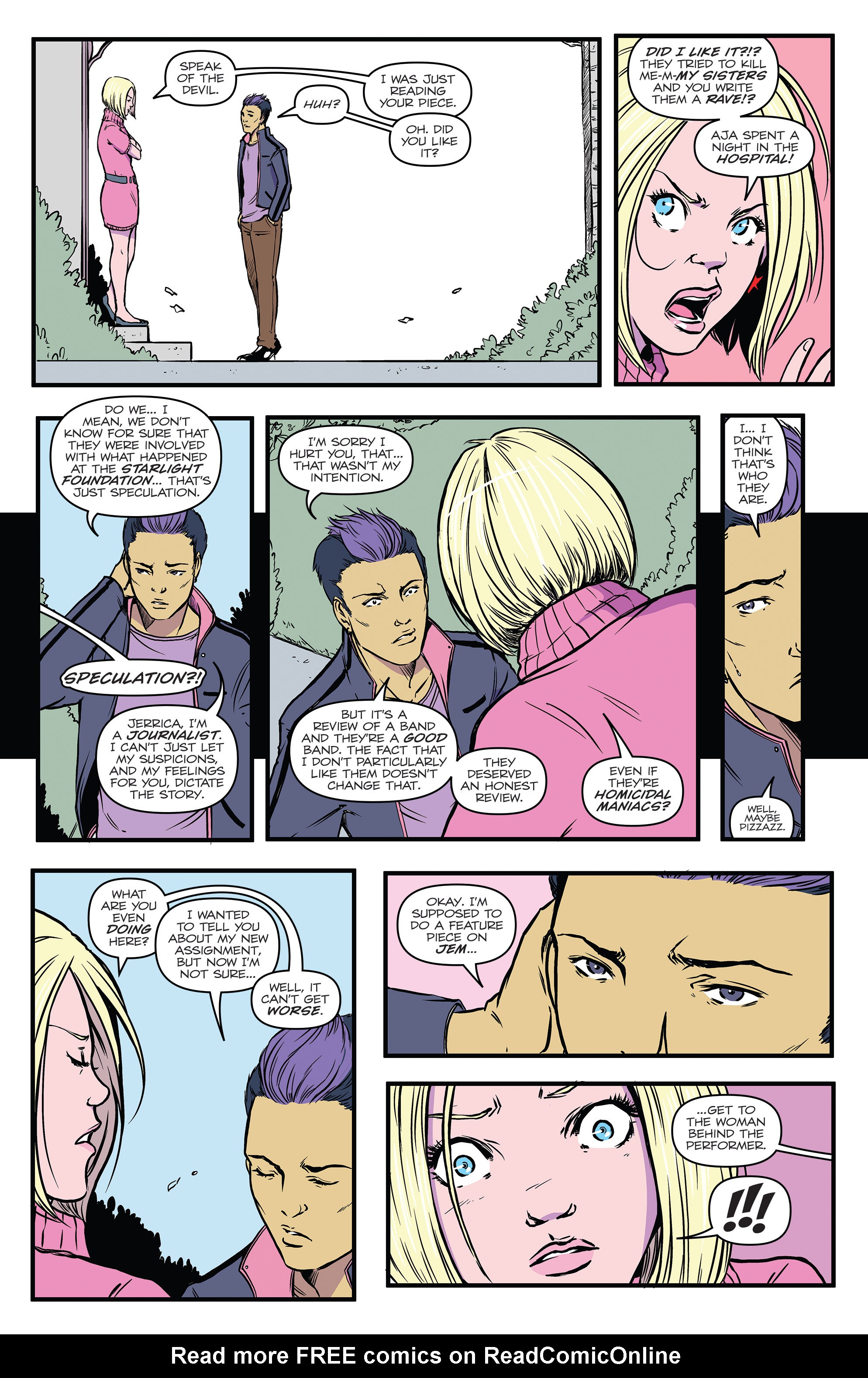 Read online Jem and The Holograms comic -  Issue #7 - 17