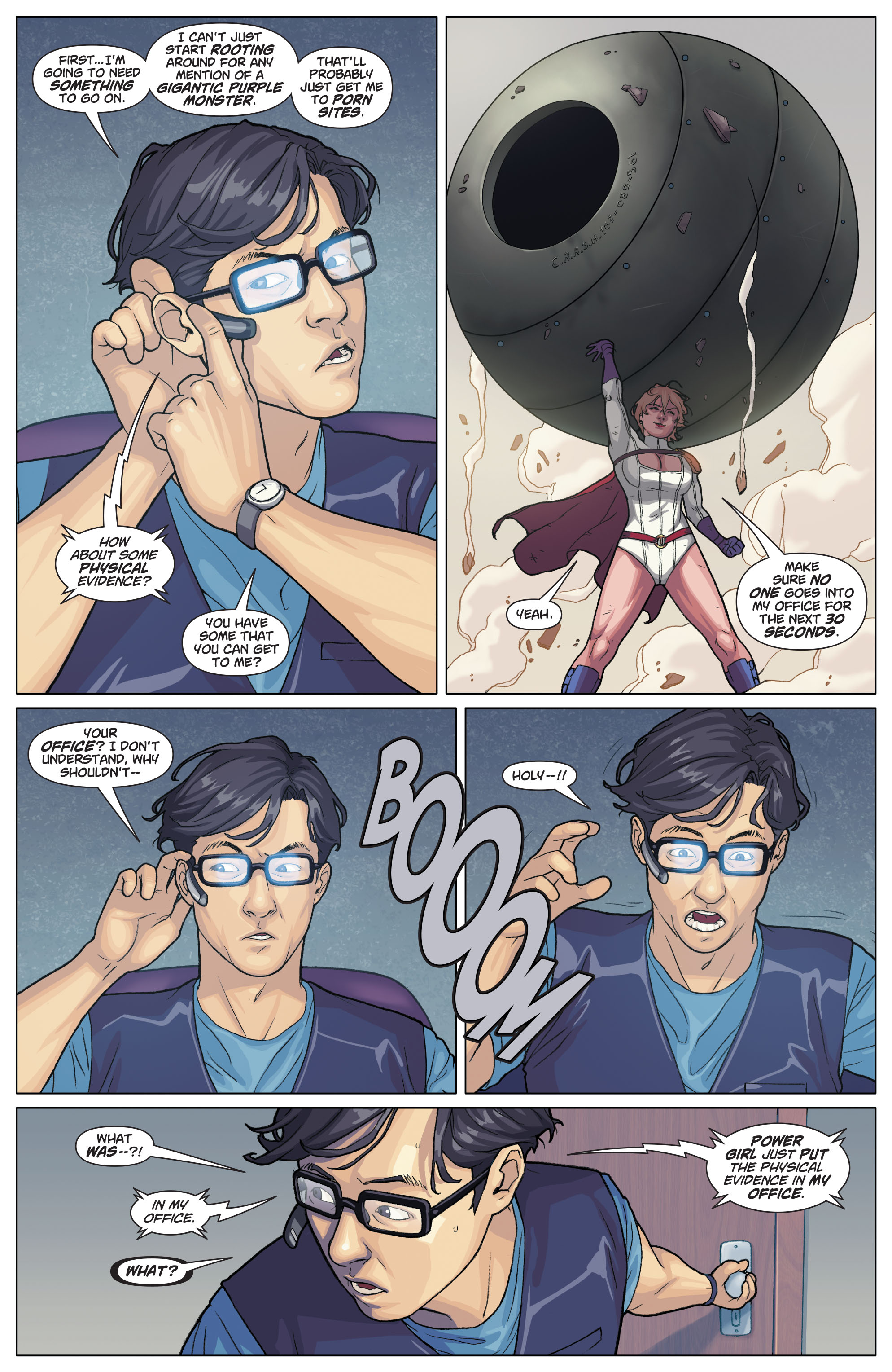 Read online Power Girl (2009) comic -  Issue #15 - 9