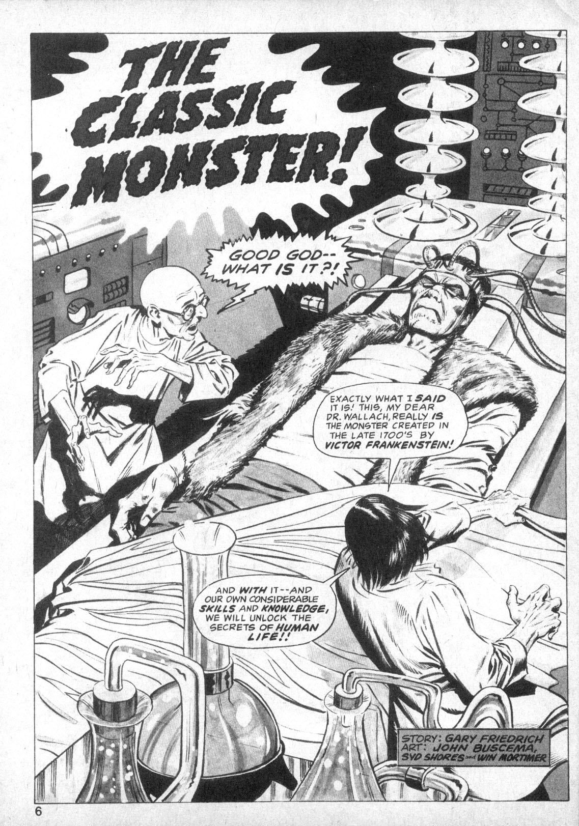 Read online Monsters Unleashed (1973) comic -  Issue #4 - 7