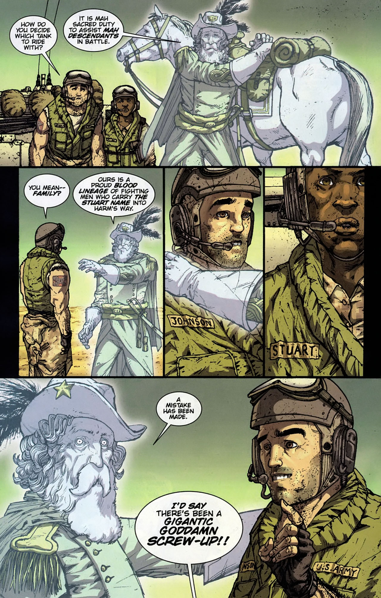 Read online The Haunted Tank comic -  Issue #1 - 12