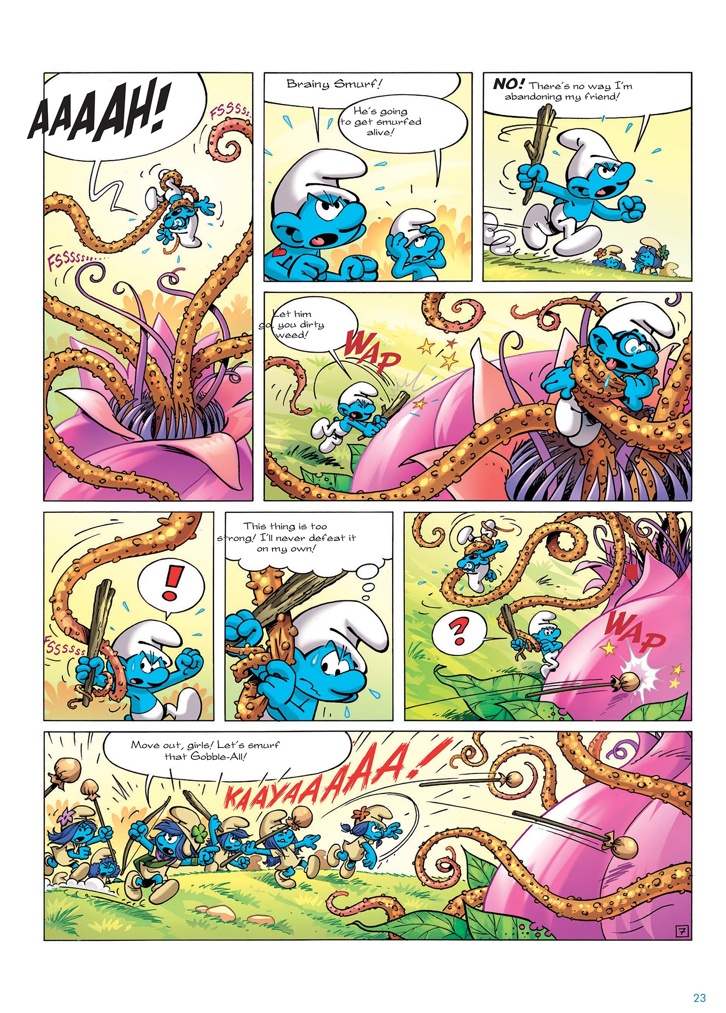 Read online The Smurfs Tales comic -  Issue # TPB 3 (Part 1) - 25