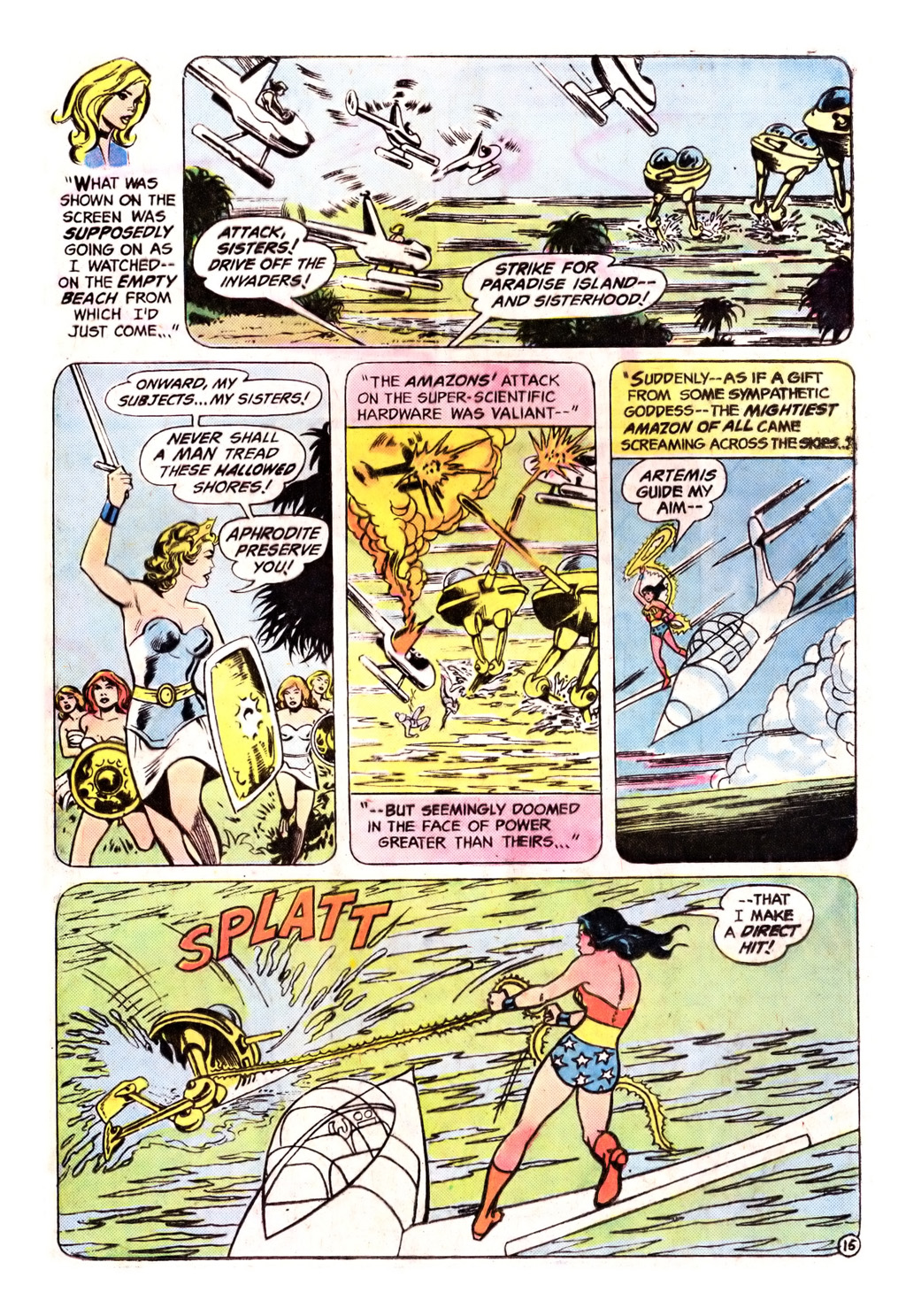 Read online Wonder Woman (1942) comic -  Issue #216 - 25