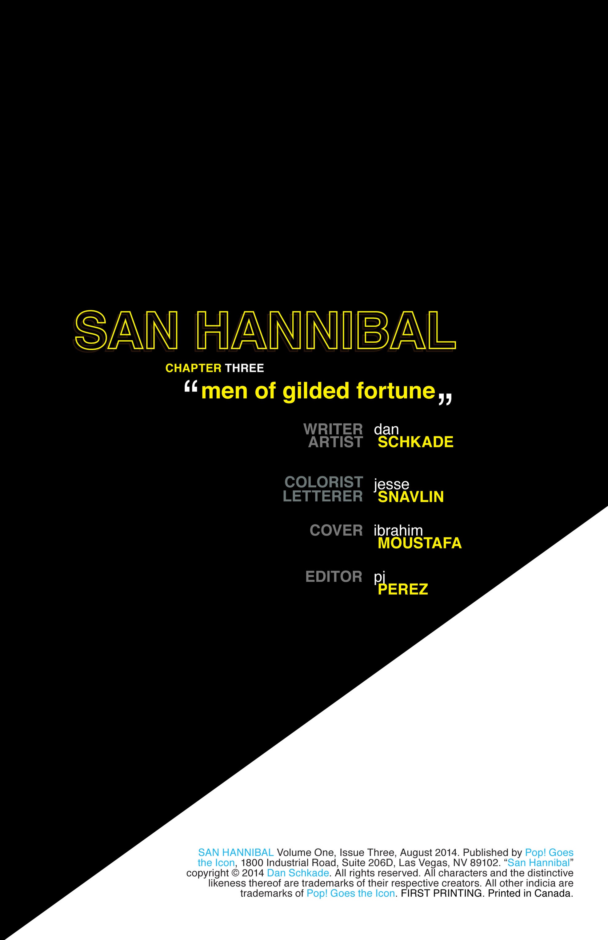 Read online San Hannibal comic -  Issue #3 - 2