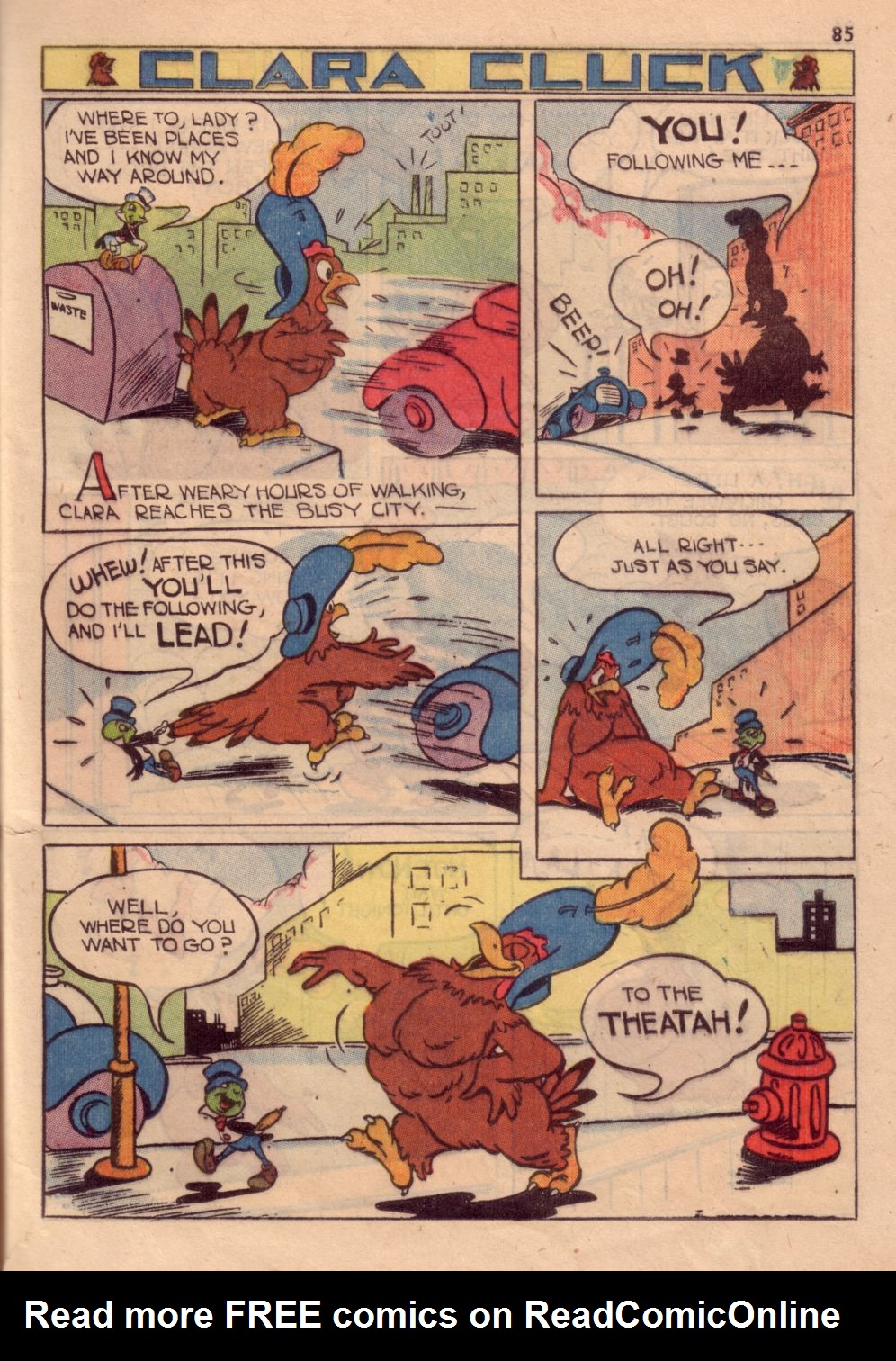 Read online Walt Disney's Silly Symphonies comic -  Issue #4 - 87