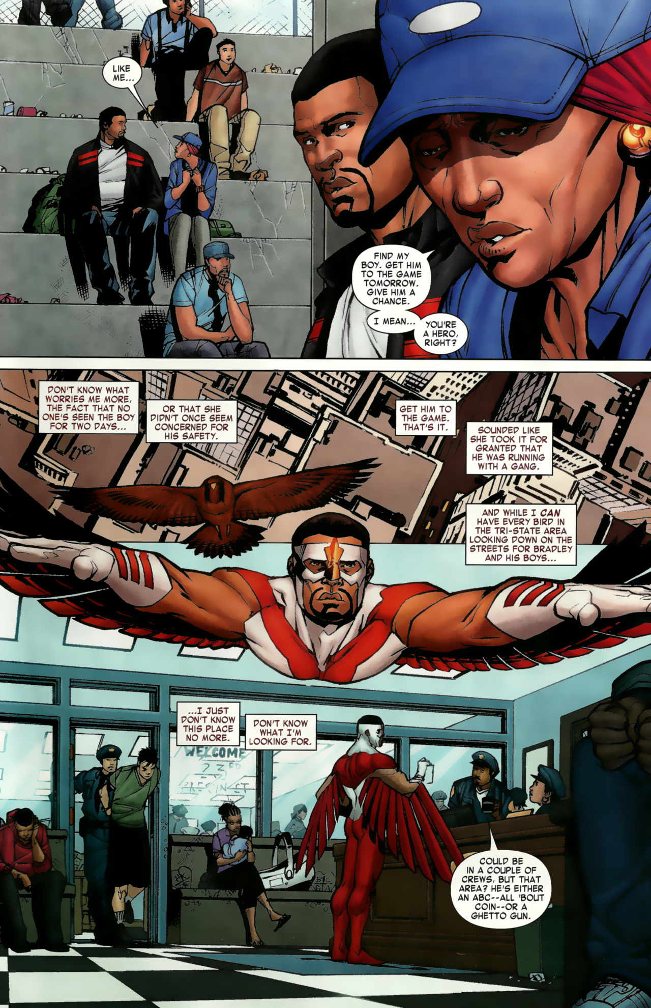 Read online Captain America and Falcon comic -  Issue # Full - 15