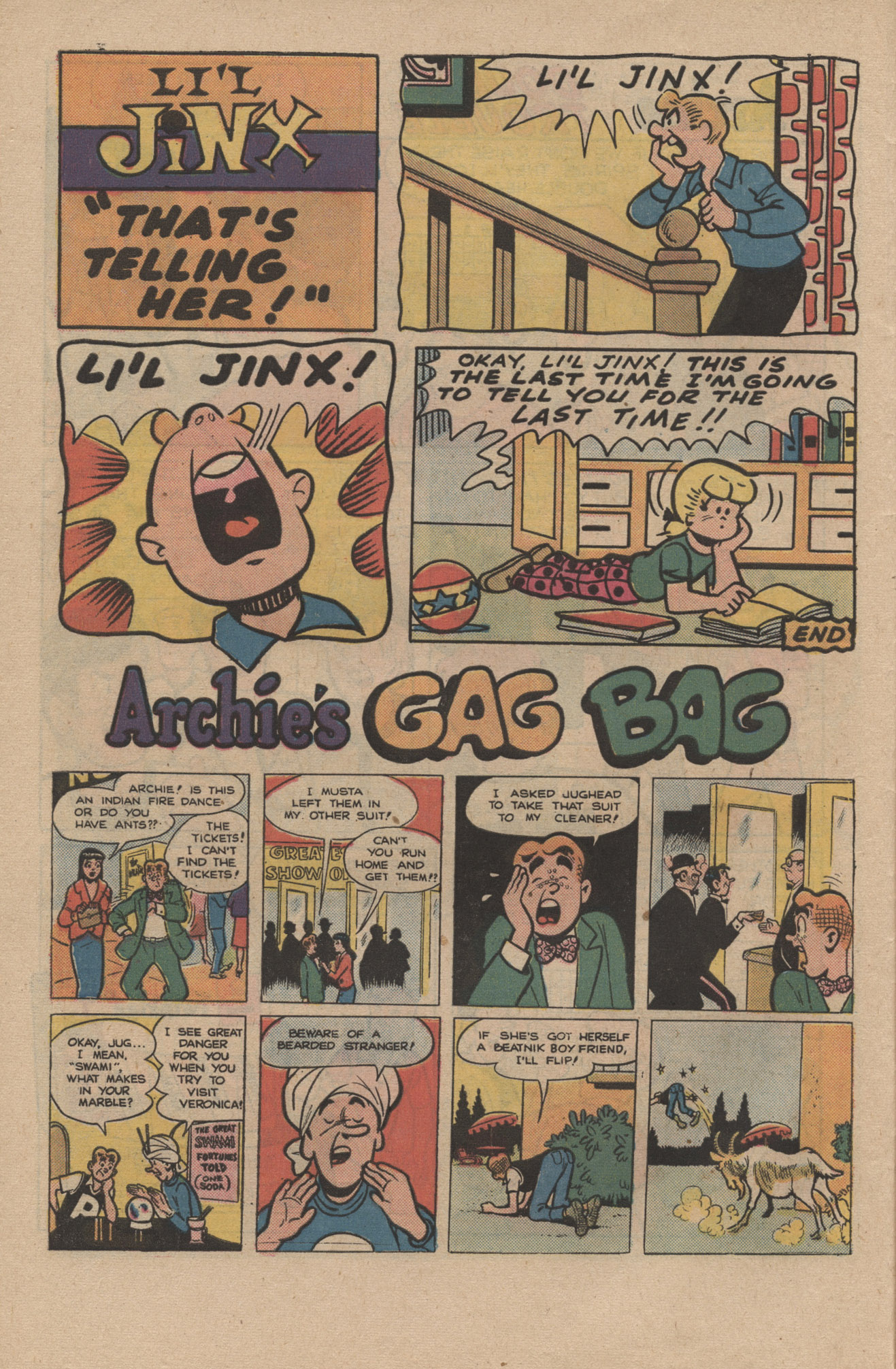 Read online Archie's Joke Book Magazine comic -  Issue #213 - 10