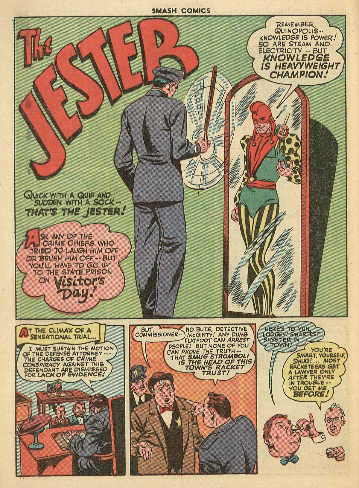 Read online Smash Comics comic -  Issue #55 - 52