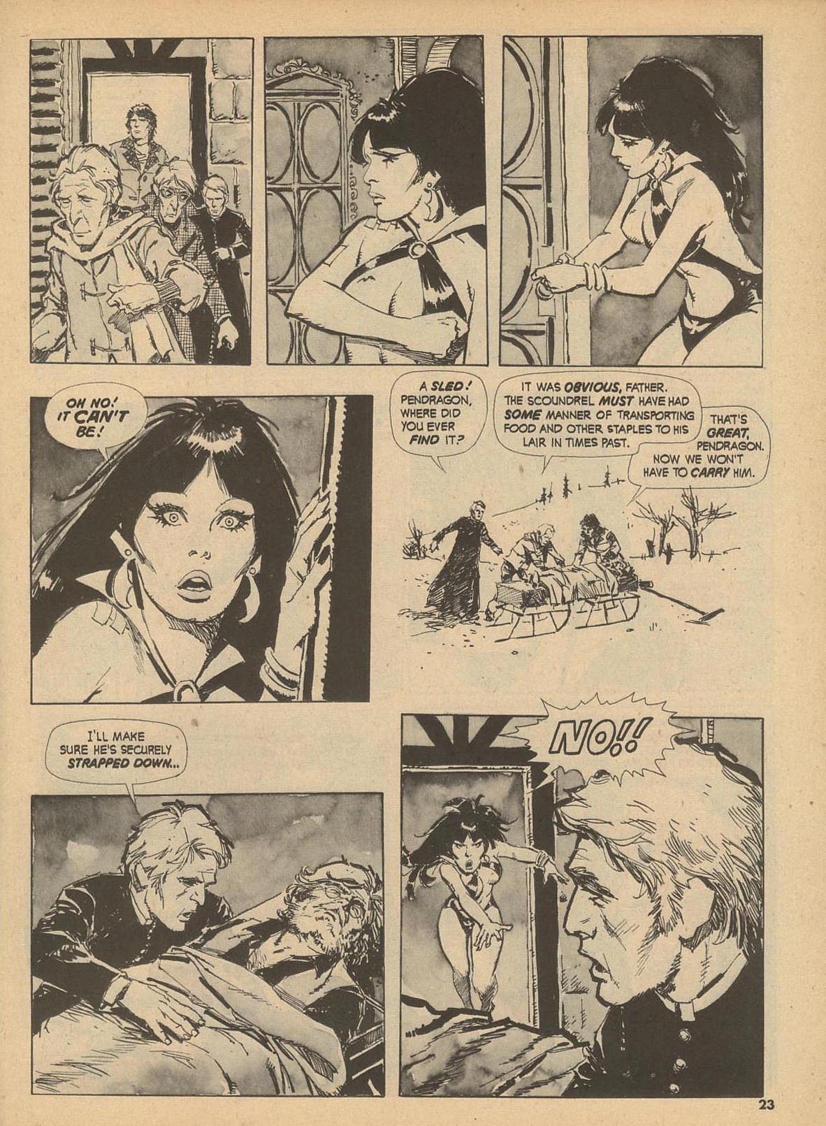 Read online Vampirella (1969) comic -  Issue #22 - 23
