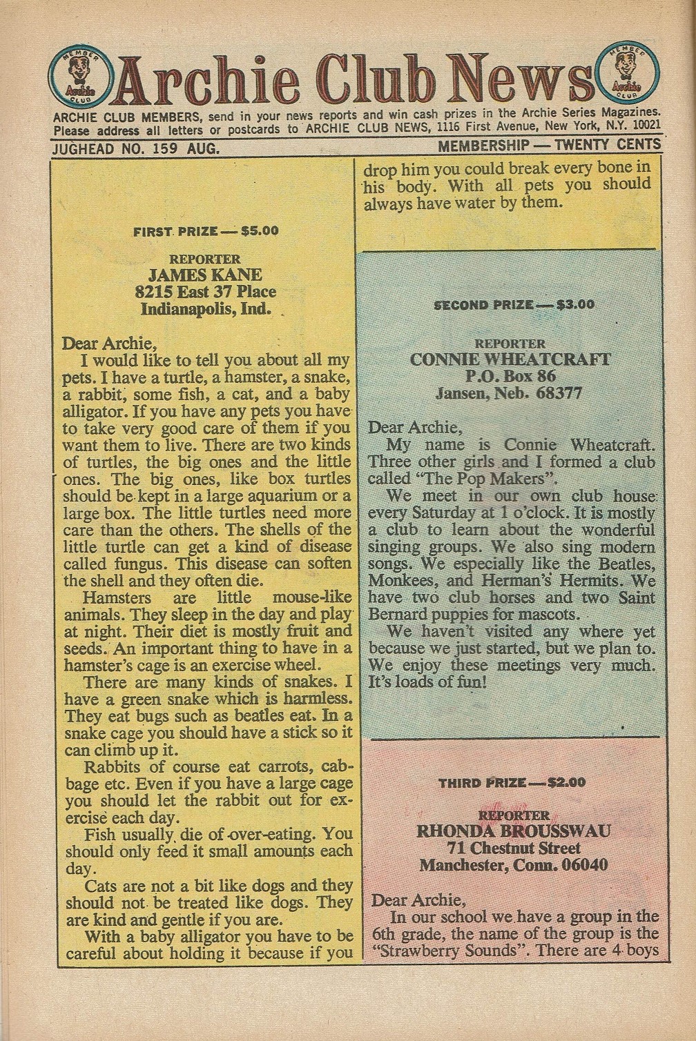 Read online Jughead (1965) comic -  Issue #159 - 10