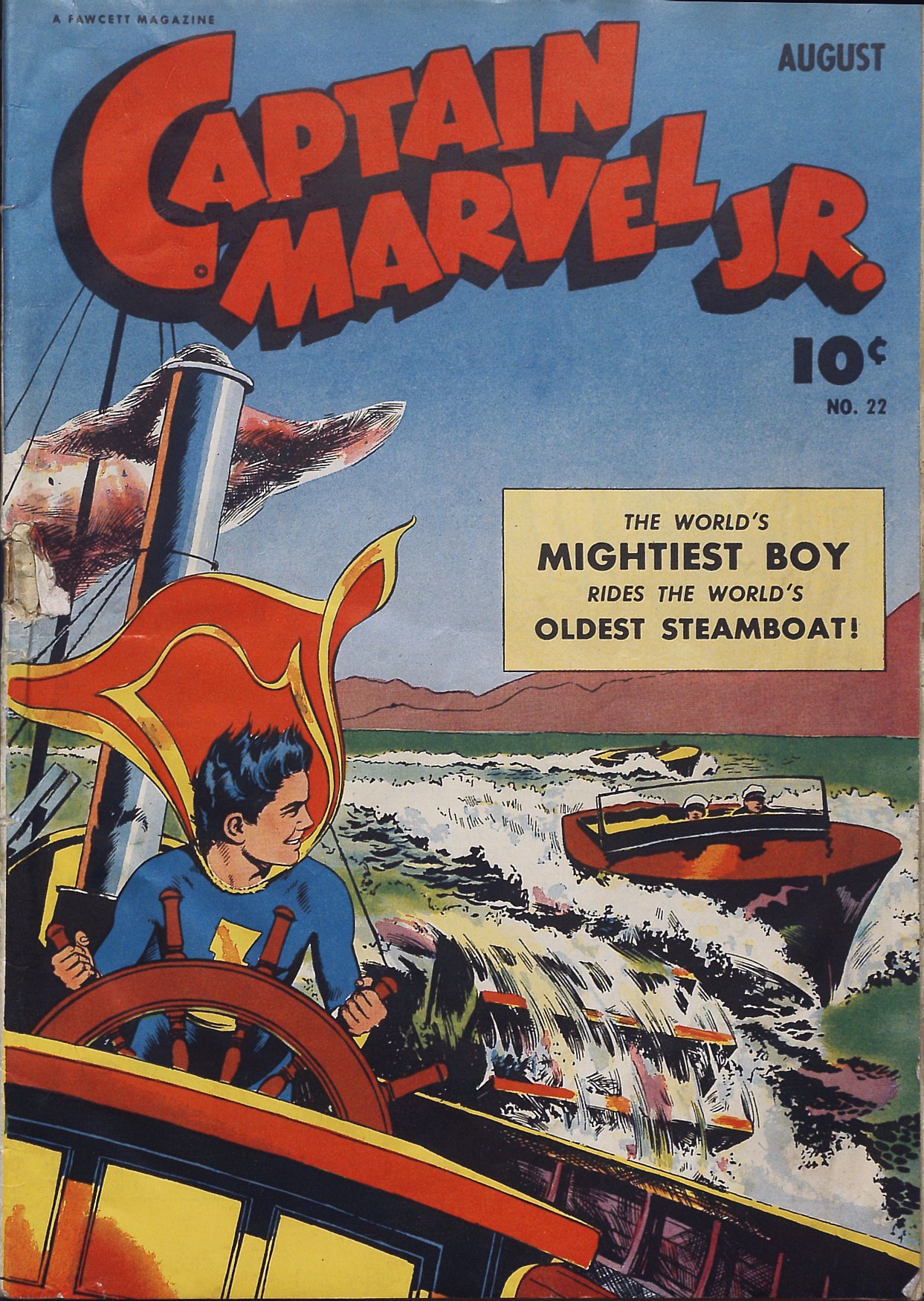 Read online Captain Marvel, Jr. comic -  Issue #22 - 1