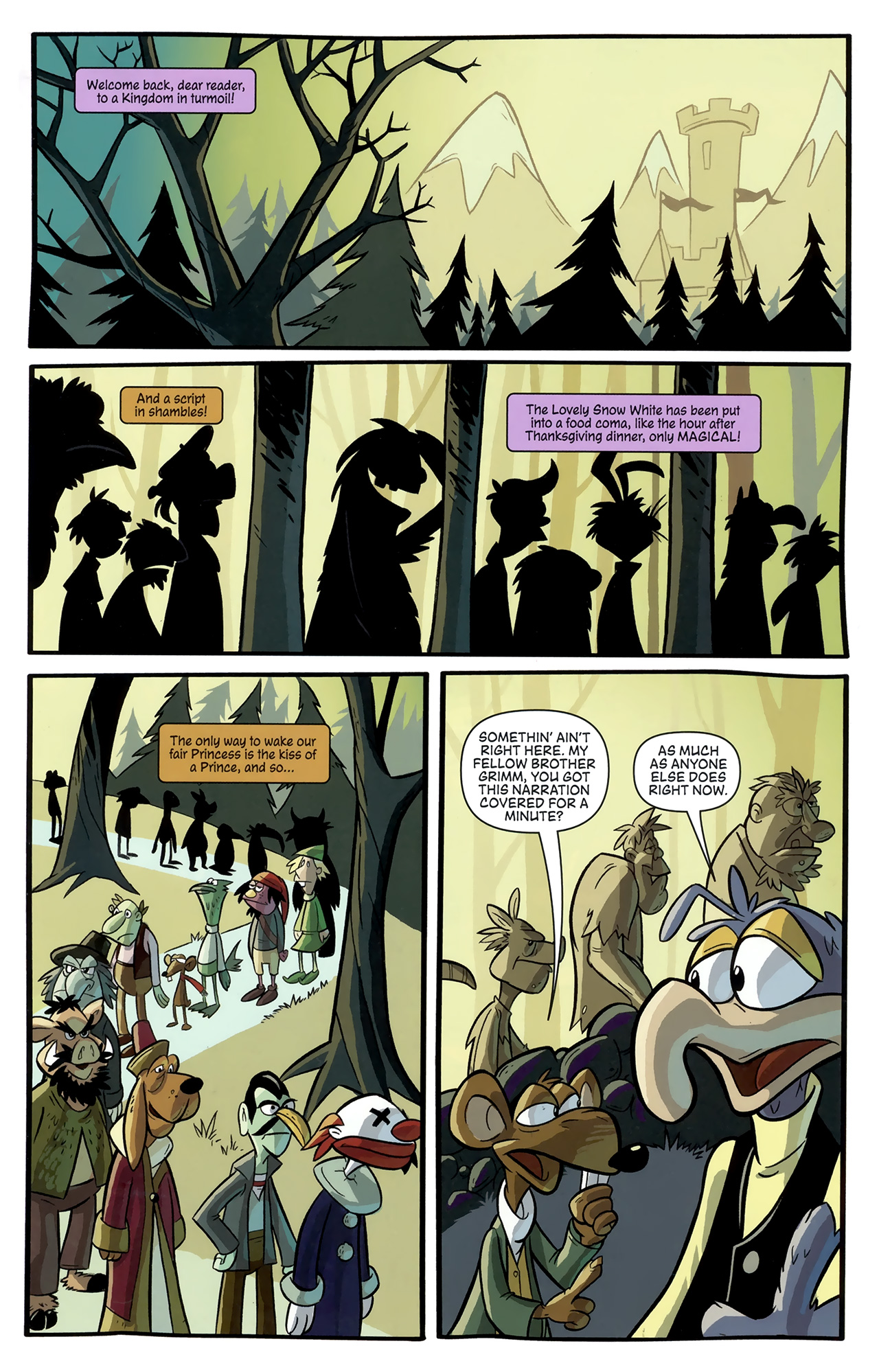 Read online Muppet Snow White comic -  Issue #4 - 3