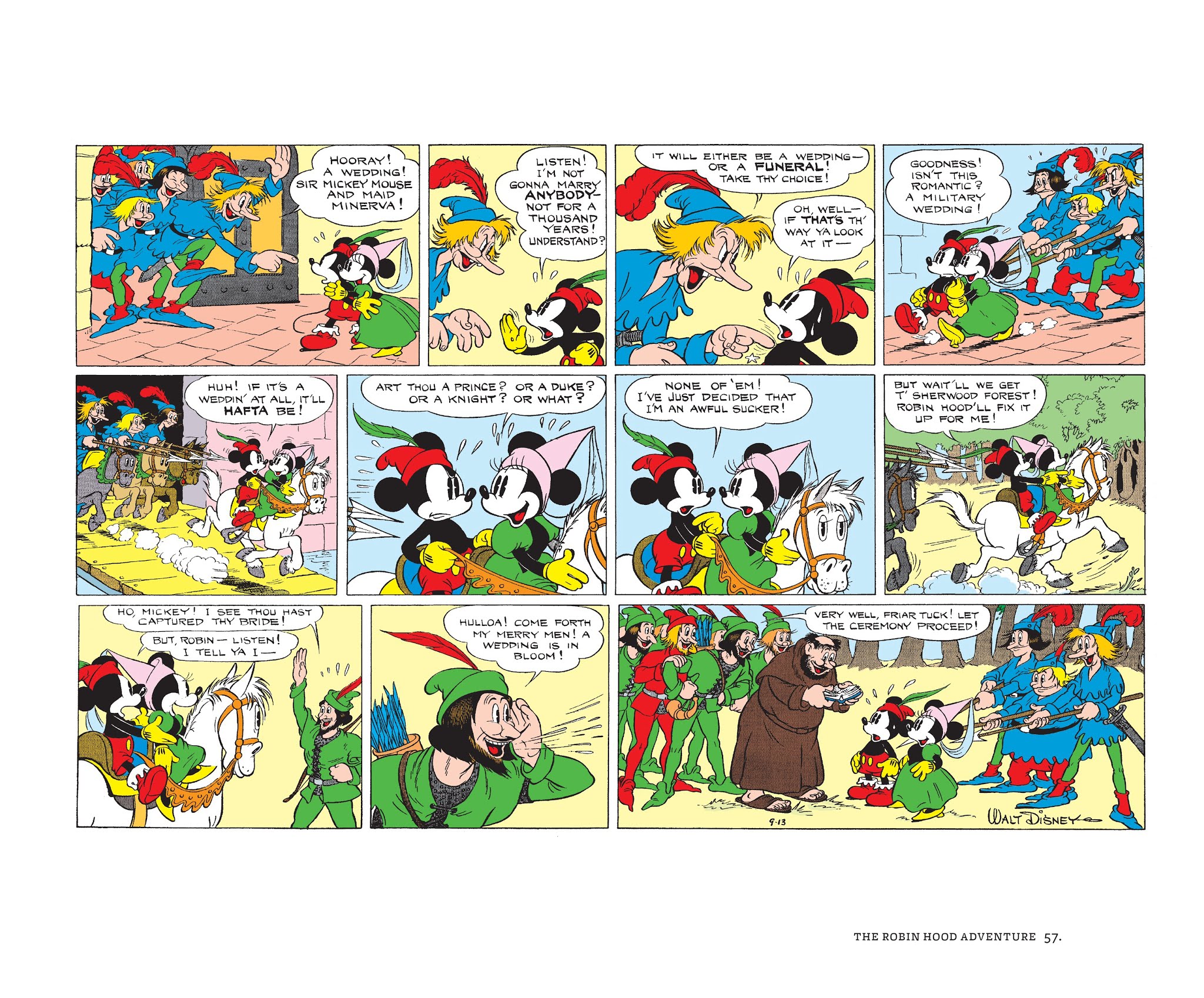 Read online Walt Disney's Mickey Mouse Color Sundays comic -  Issue # TPB 2 (Part 1) - 57