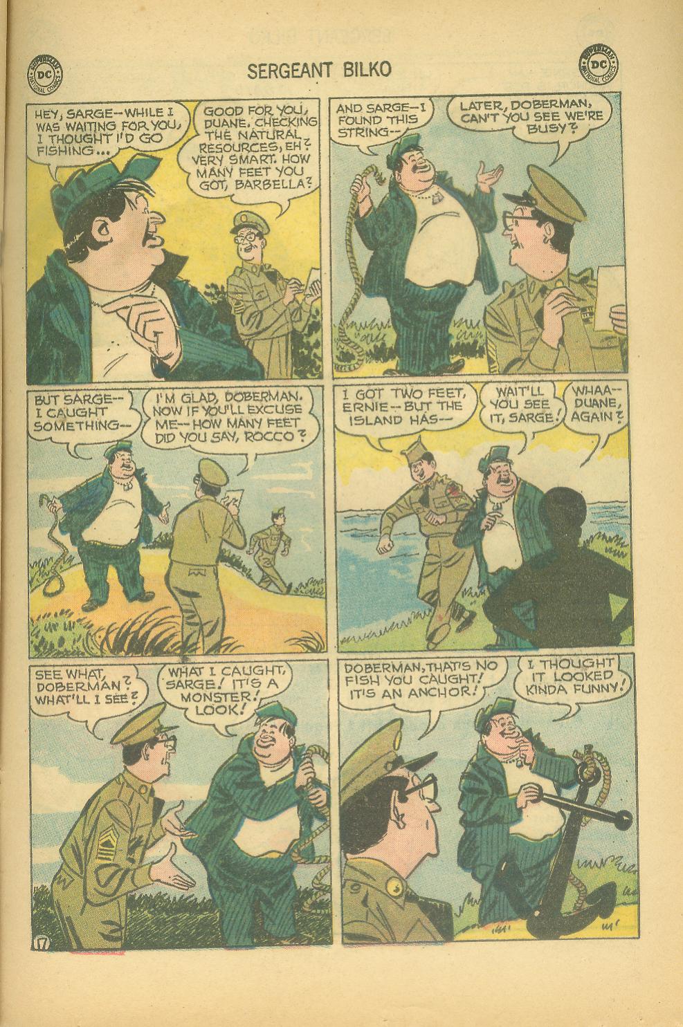 Read online Sergeant Bilko comic -  Issue #13 - 21